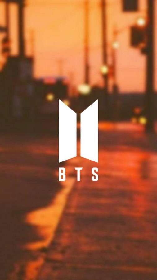 Omfavn det subtile i pastelorange æstetik BTS-stemning — Orange æstetik GIF Wallpapers
