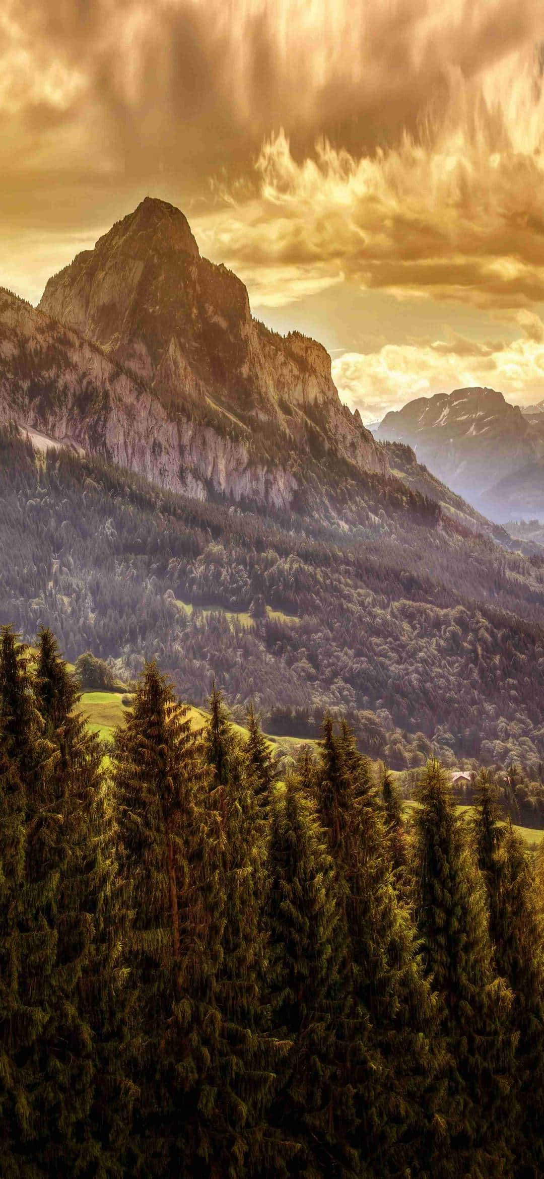 1080x2340 4K Grosser Mythen solopgangsfotografi Wallpapers