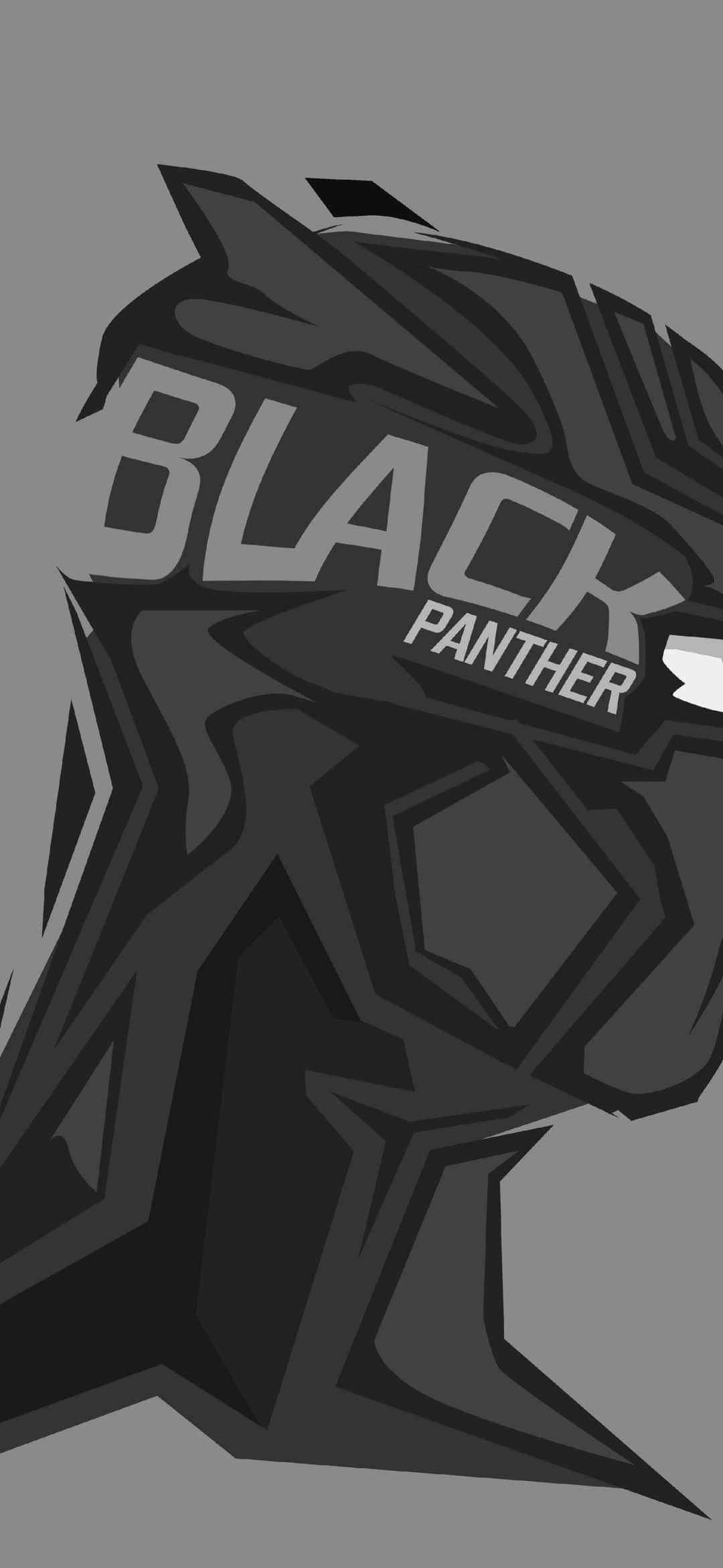 1080x2340 4K Sort Panter Monokrom Digital Kunst Wallpapers