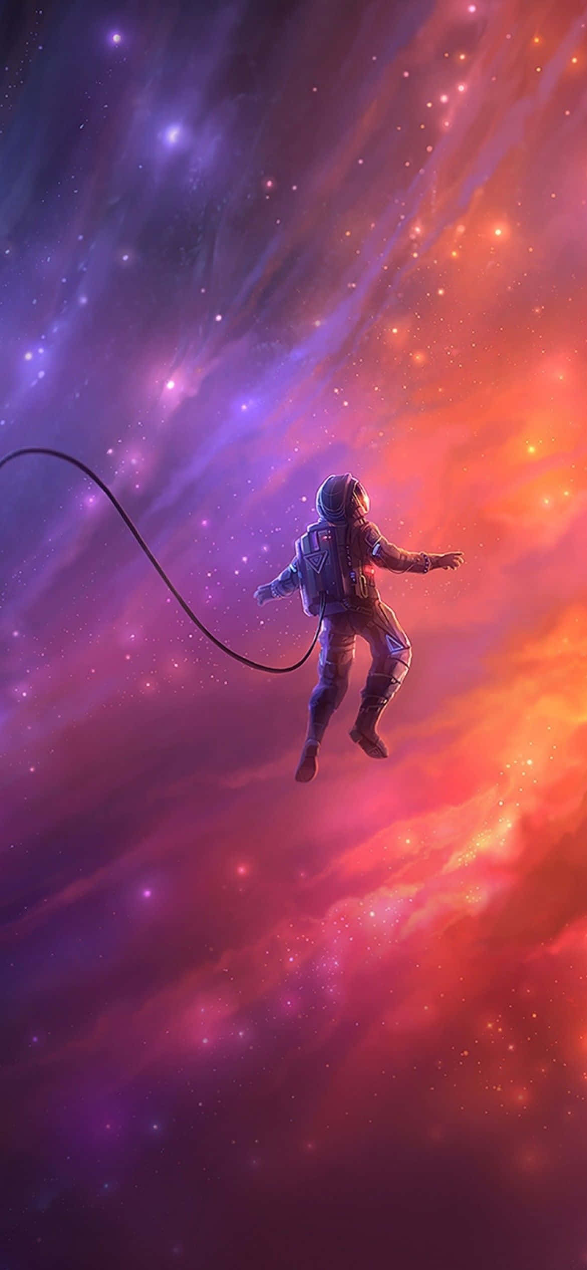 1170x2532 Astronaut Ydre Rum Wallpapers