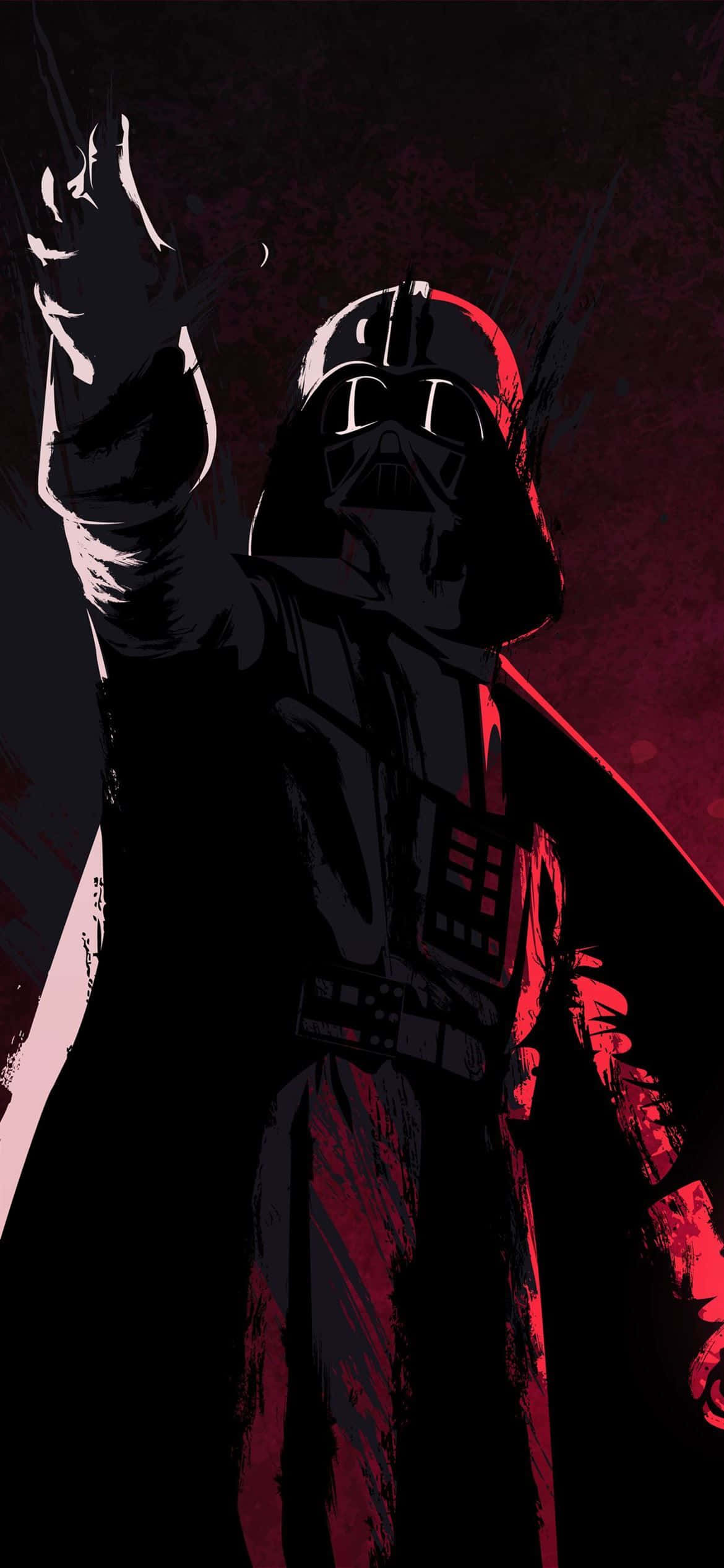 1170x2532 Darth Vader silhuet Wallpapers
