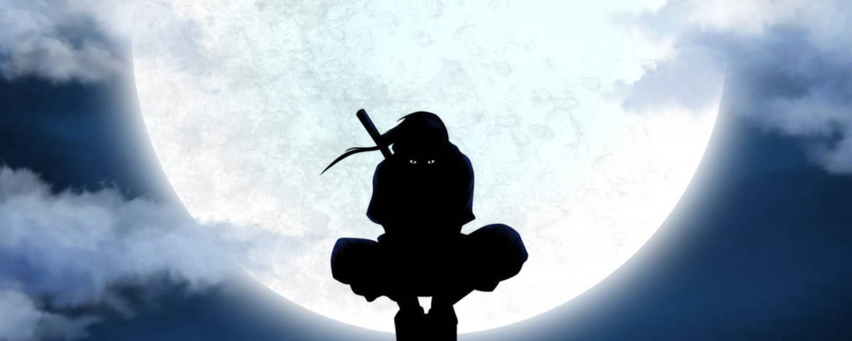 1200x480 Itachi Uchiha Silhuet Wallpapers