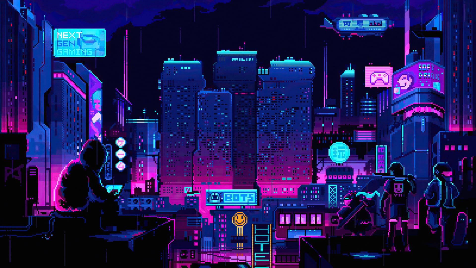 1920 X 1080 Gaming Cyberpunk By Wallpapers