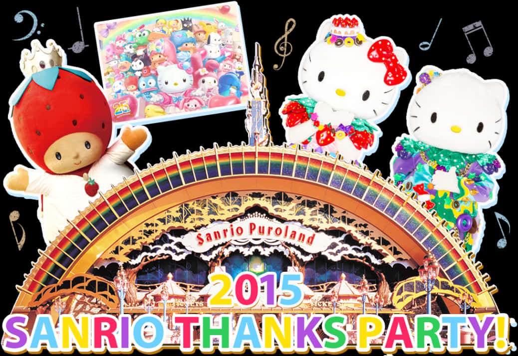 2015 Sanrio Thanks Party i Puroland Wallpapers