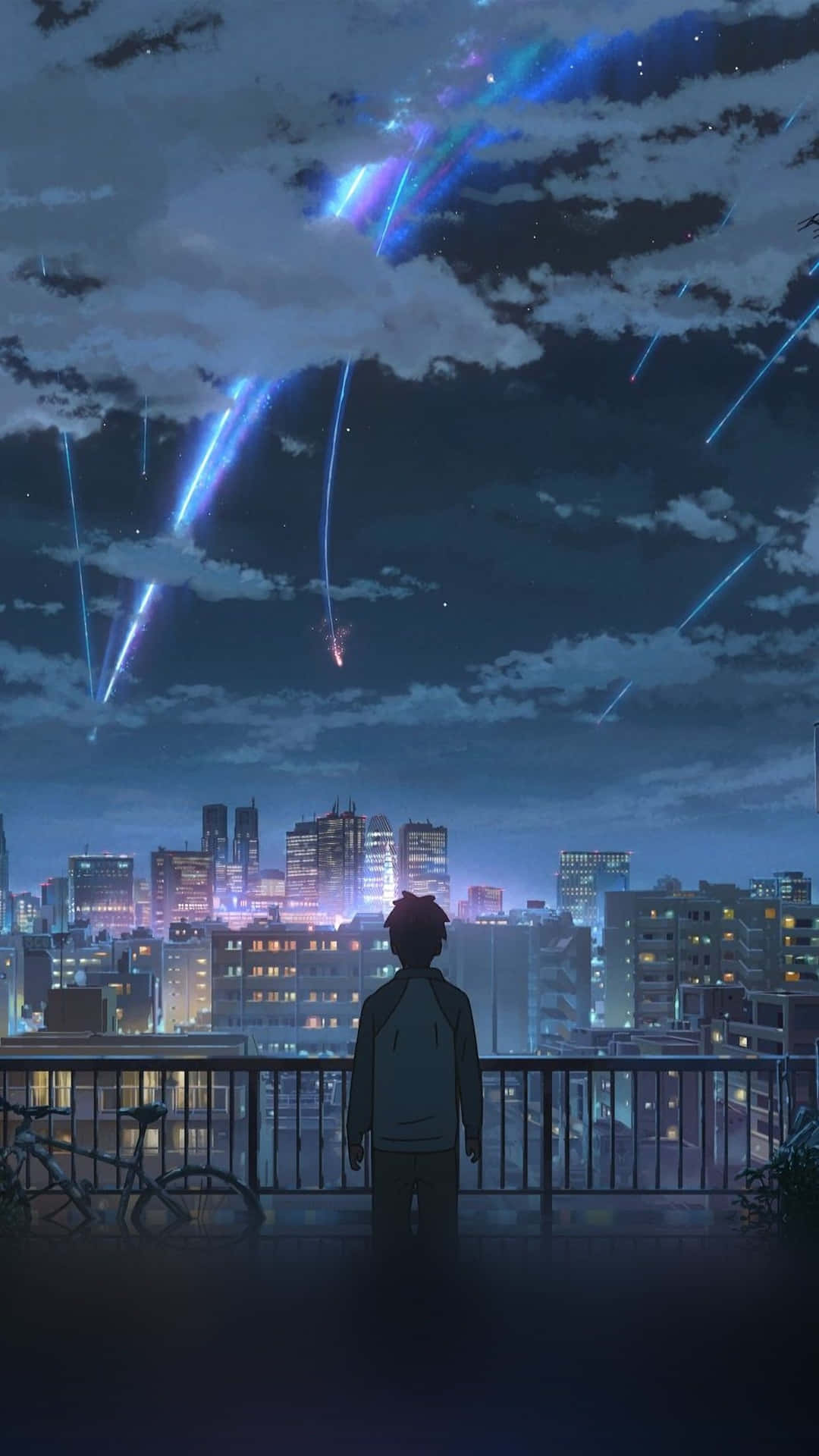 2016 Your Name Anime Bygning Wallpapers