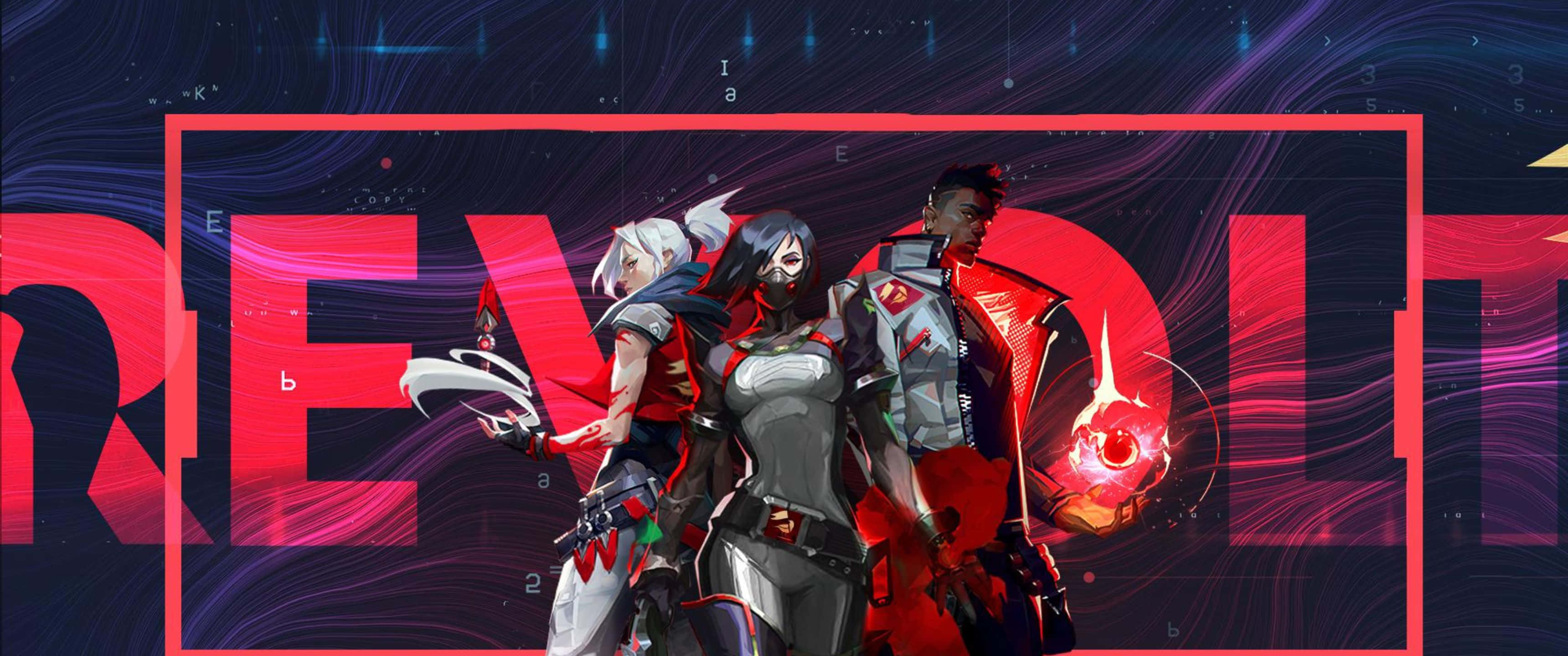 3440x1440p Valorant Jett Viper Phoenix Baggrund Wallpapers