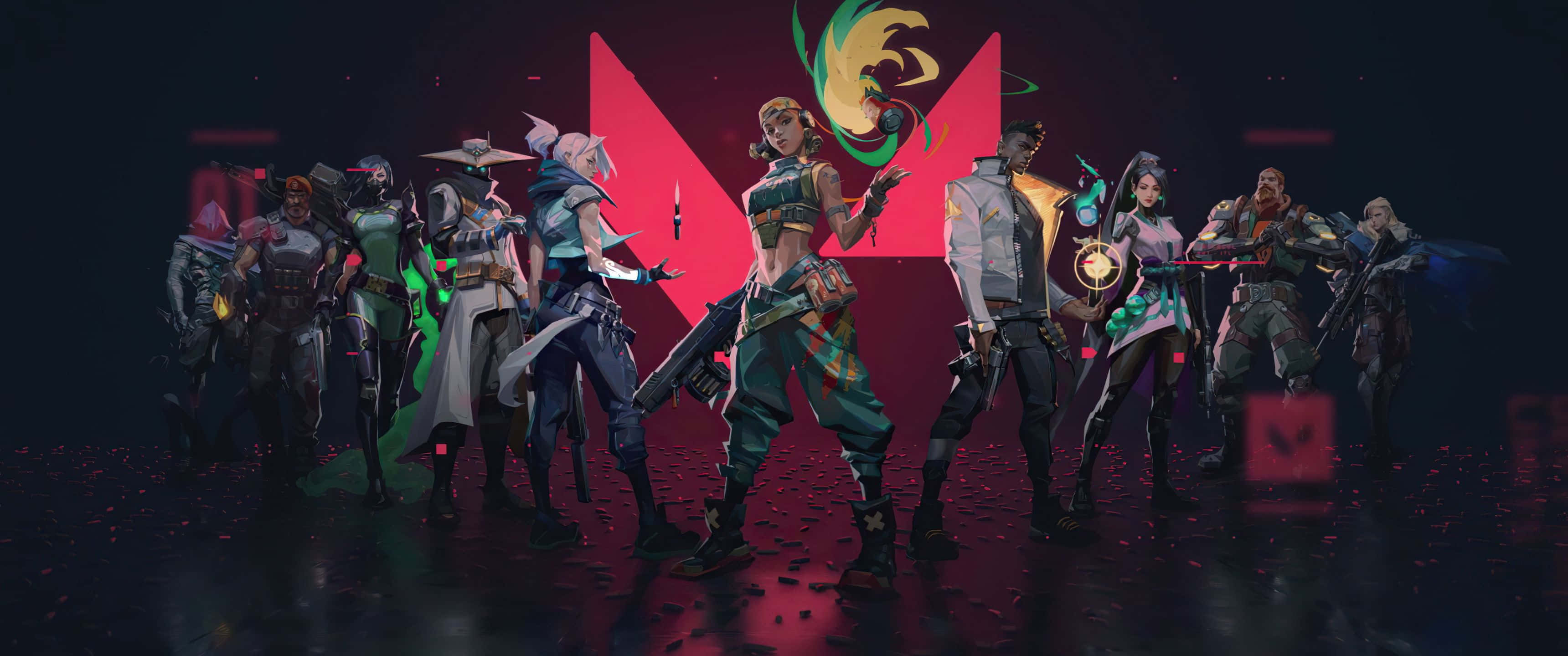 3440x1440p Valorant Agents Raze Baggrund Wallpapers
