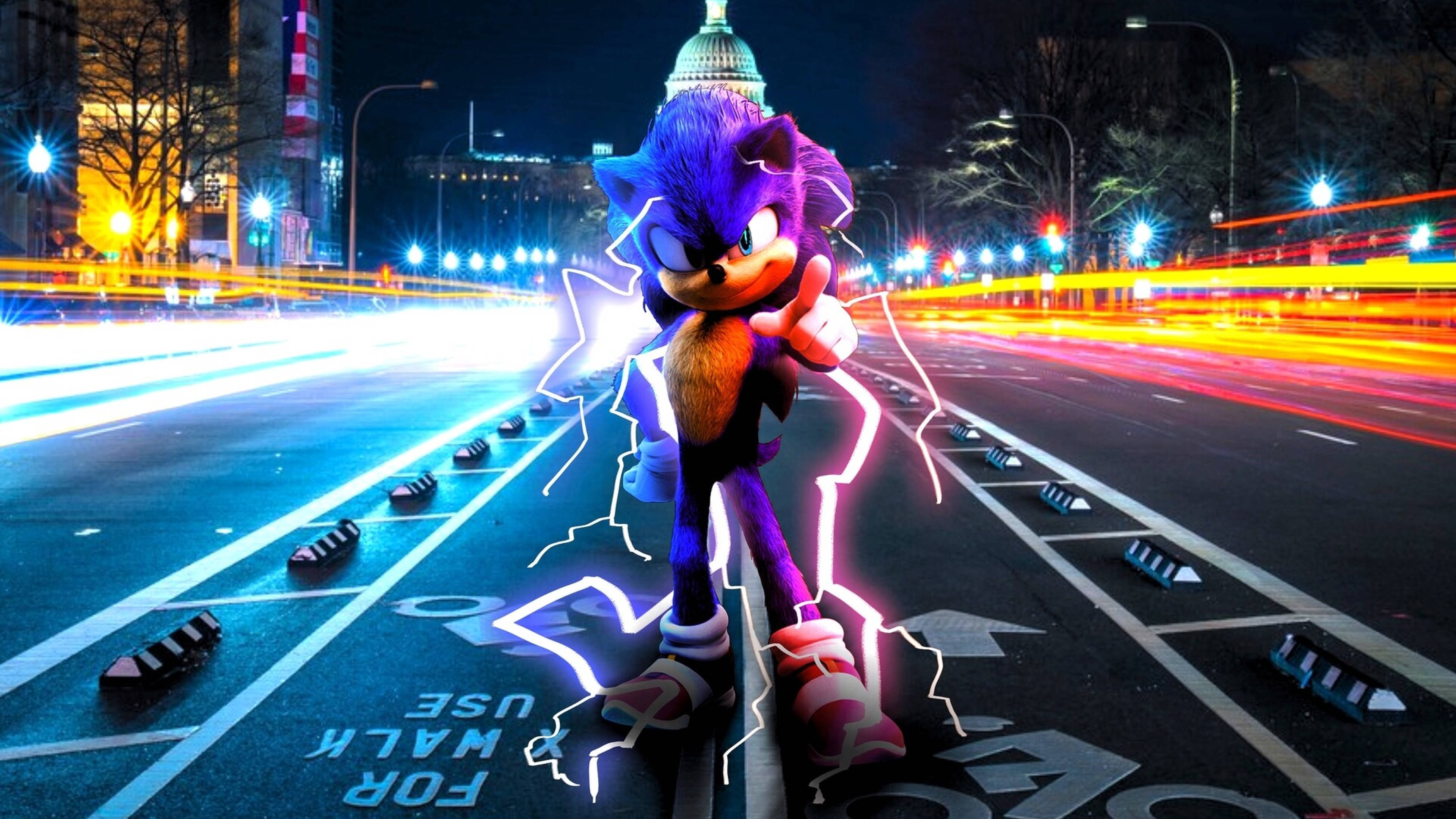 3840x2160 Skærm Sonic Hedgehog Wallpapers