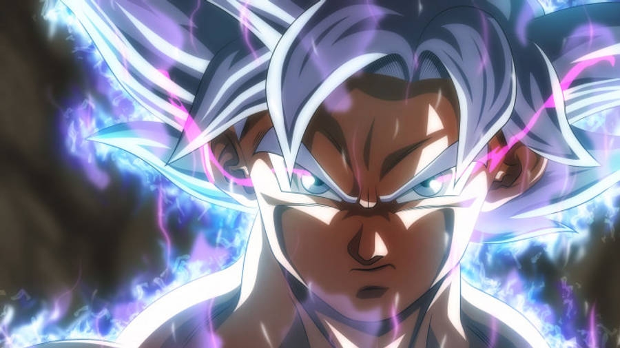 3D Anime Goku Nærbillede 8K Wallpapers