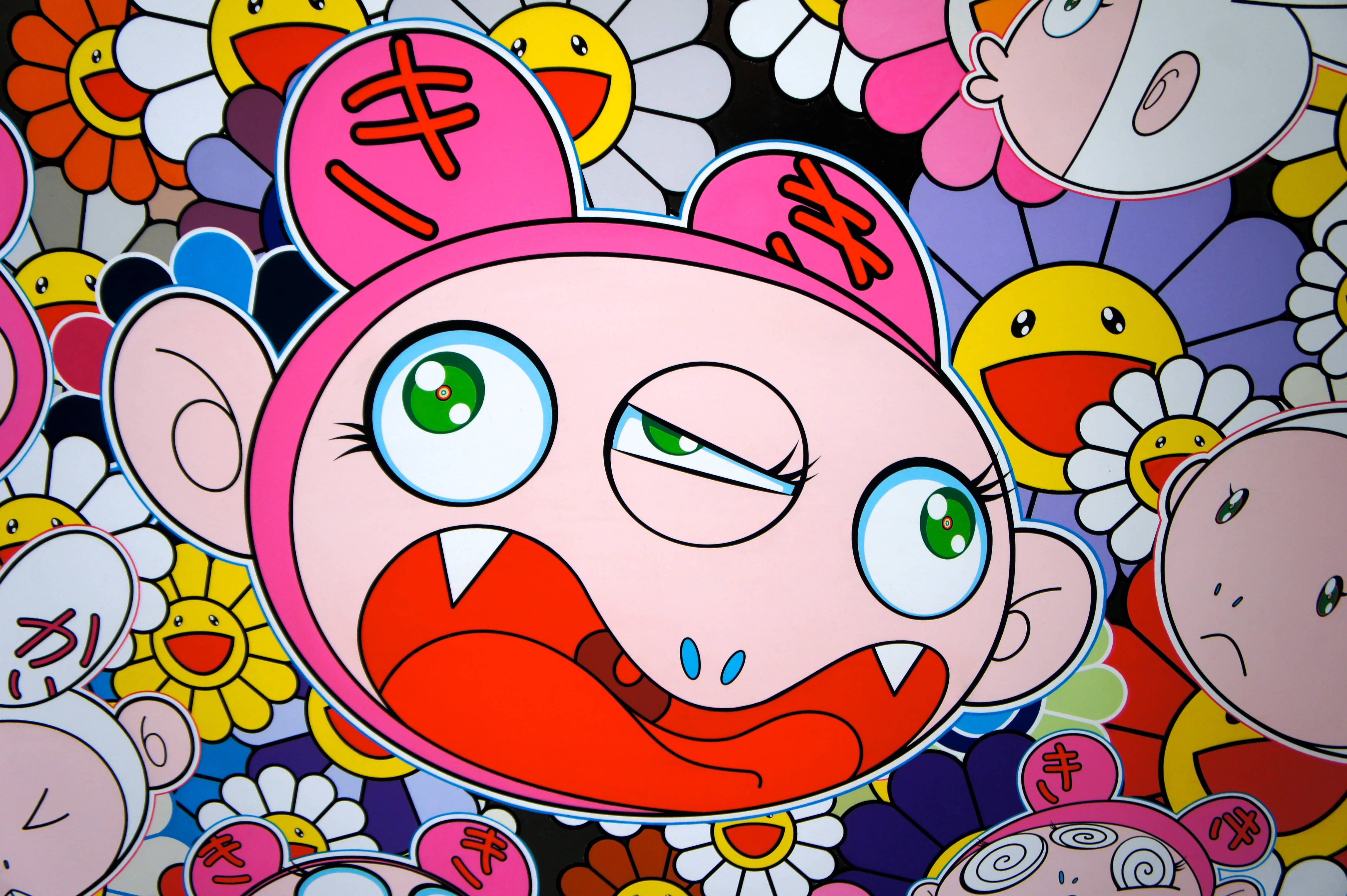 4K Alien af Takashi Murakami Wallpapers