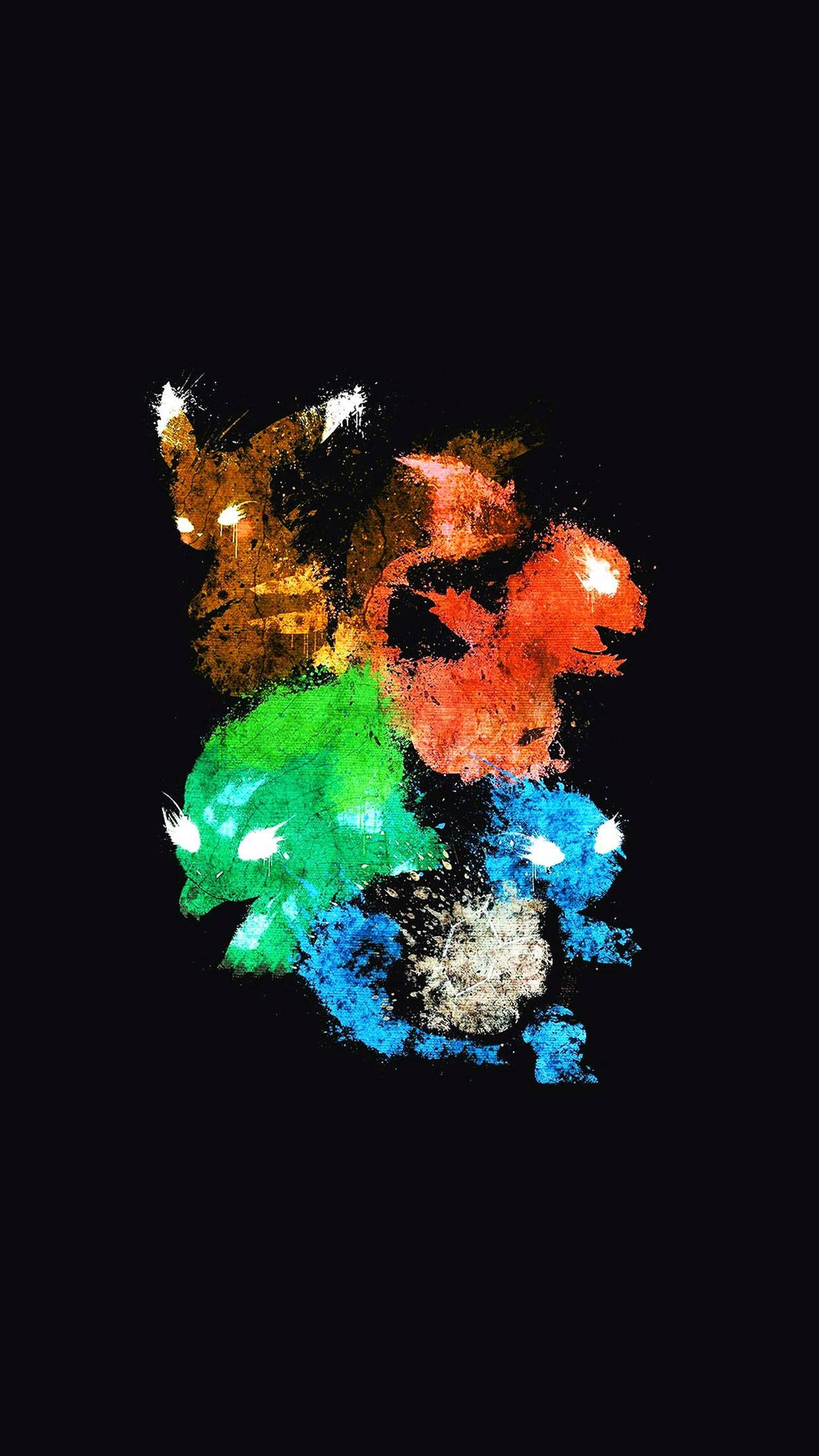 4K Android Pokemon Abstrakt Kunst Wallpapers