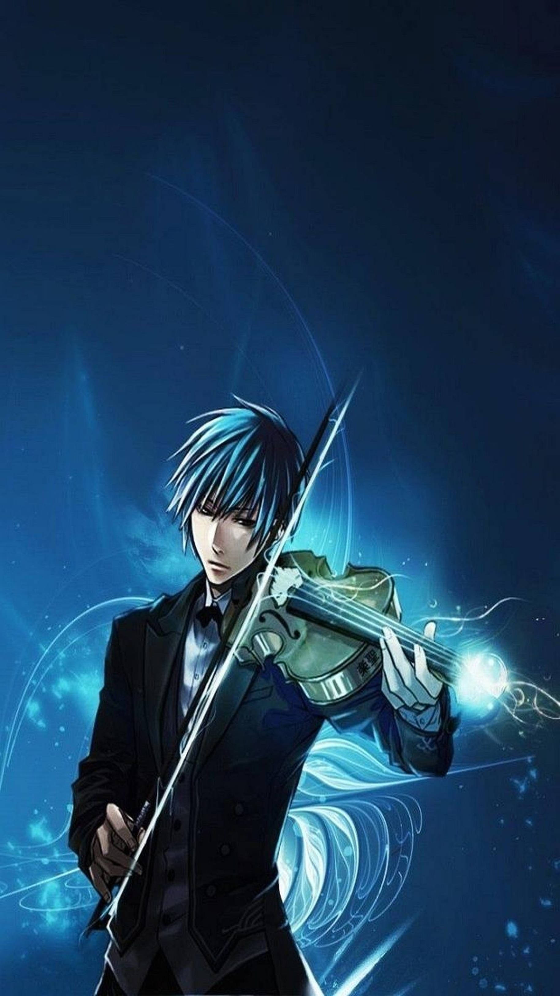 4K Anime Fyr Spiller Violin Wallpapers
