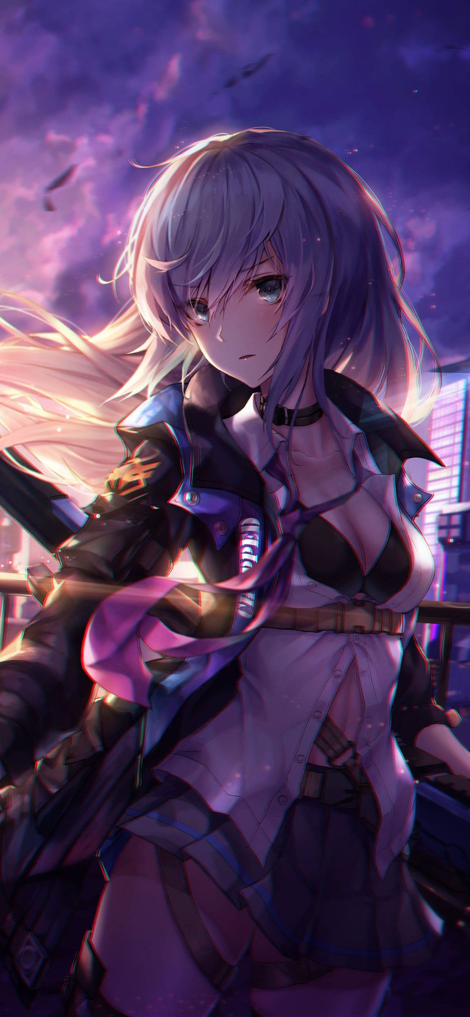 4K Anime iPhone Krigerpige Wallpapers