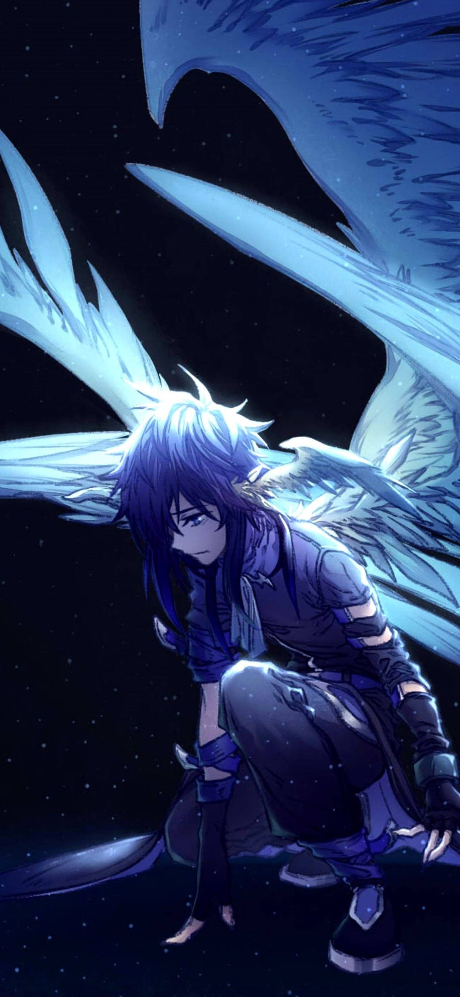 4K Anime iPhone Grunge Engel Dreng Wallpapers