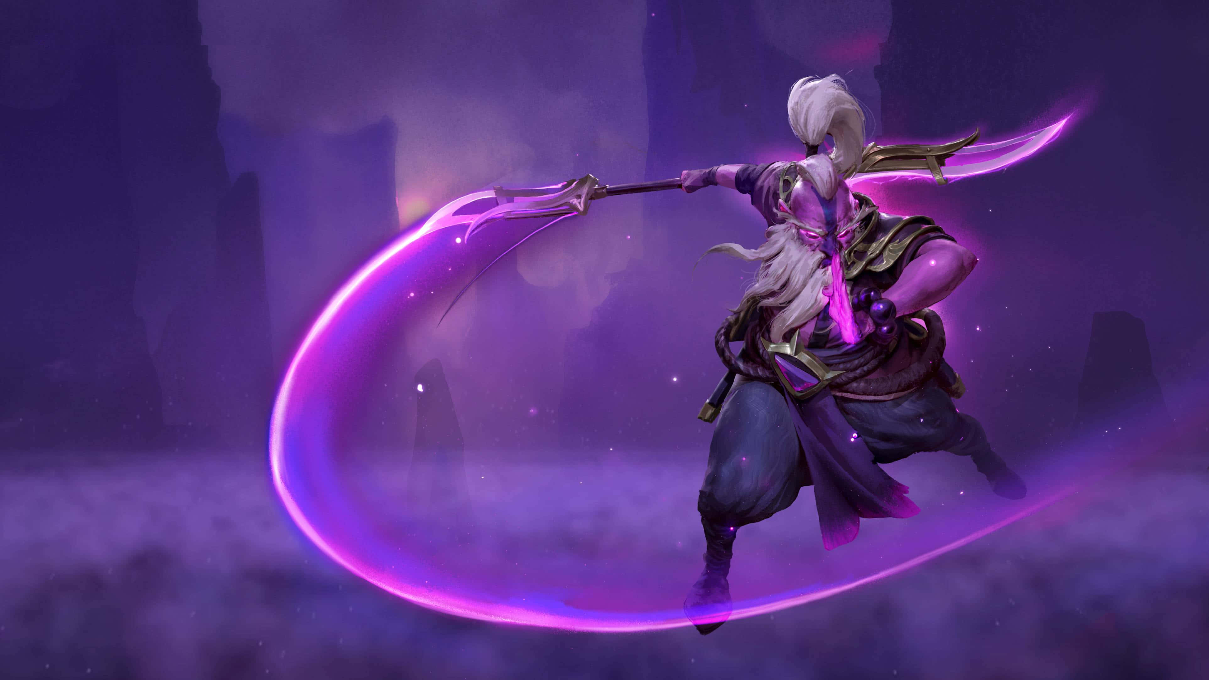 4K Dota 2 Baggrund Bjerg Void Spirit Wallpapers