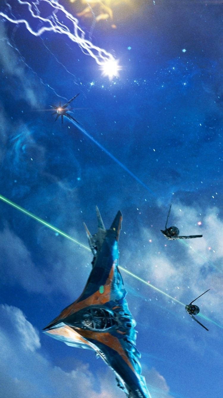 4K Guardians Of The Galaxy Milano Rumskib Wallpapers