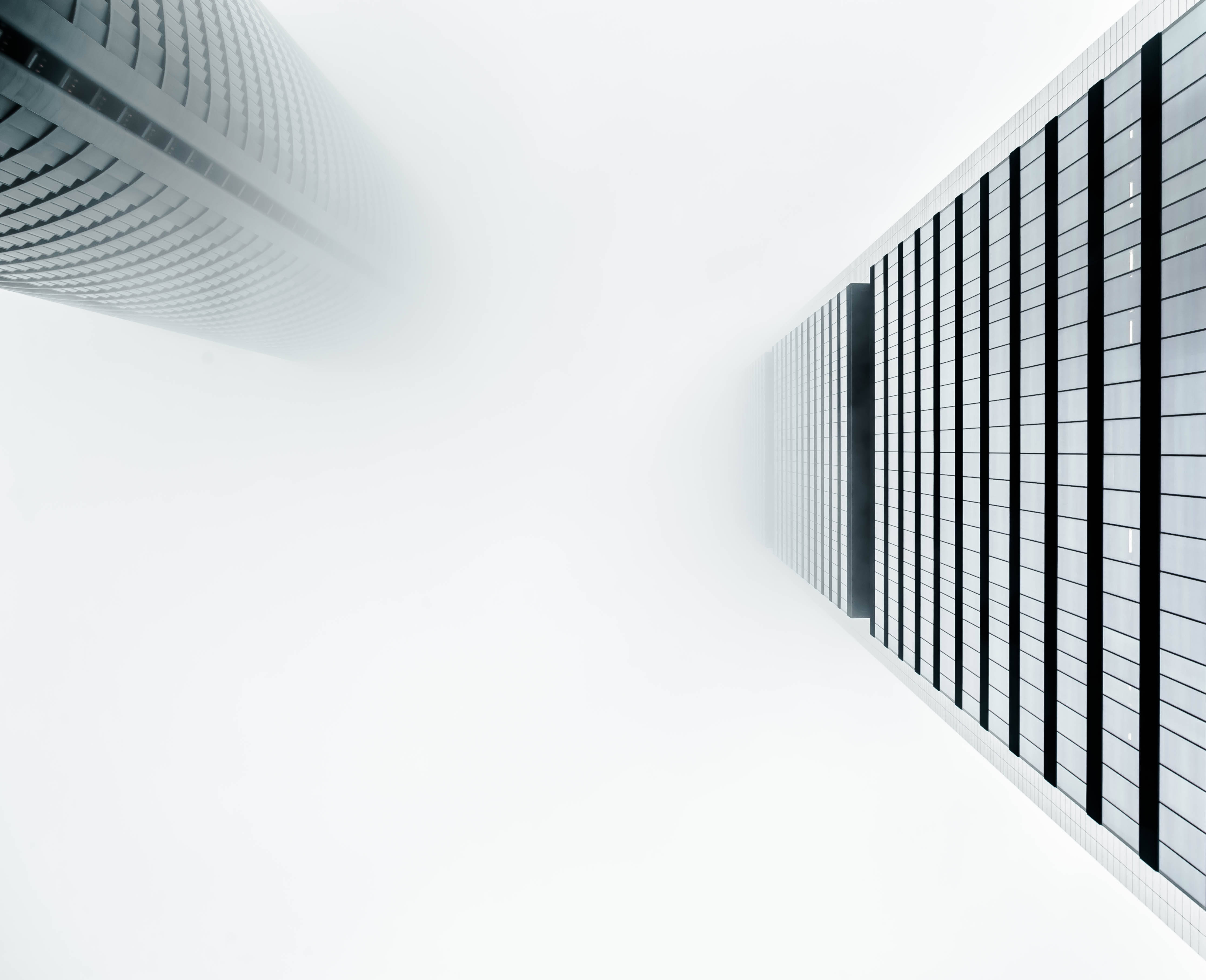 4K Hvide To Skyskrabere Wallpapers
