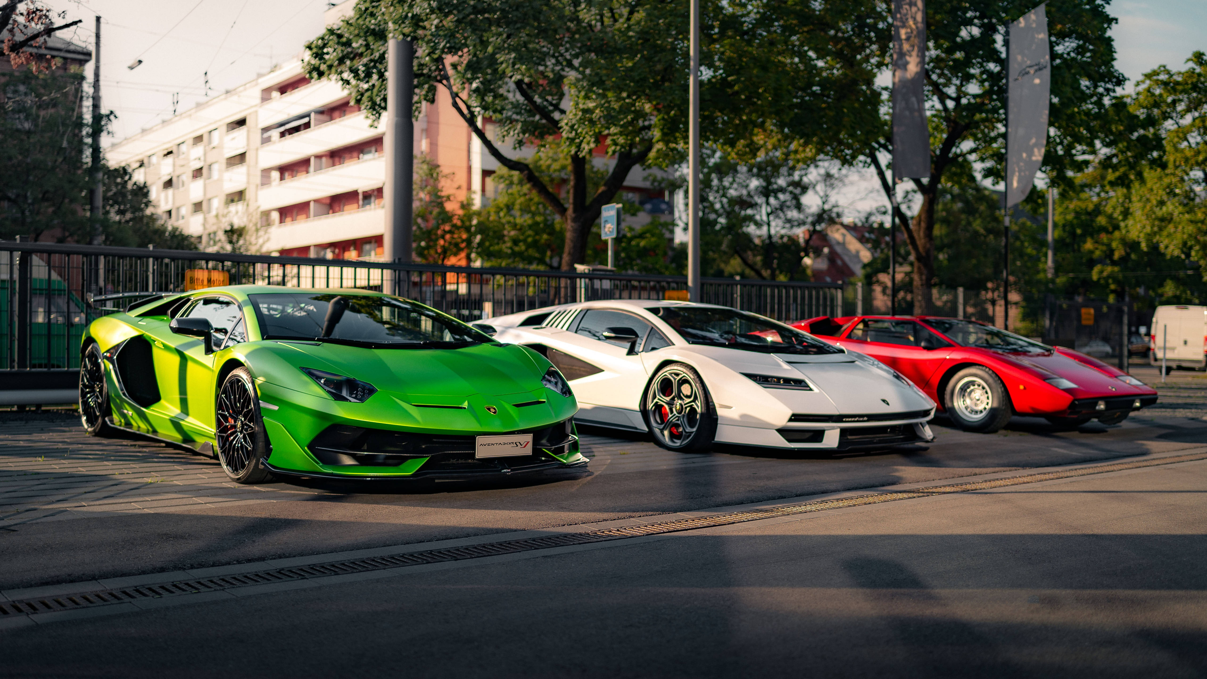 4K Laptop Biludstilling Lamborghini Aventador Wallpapers