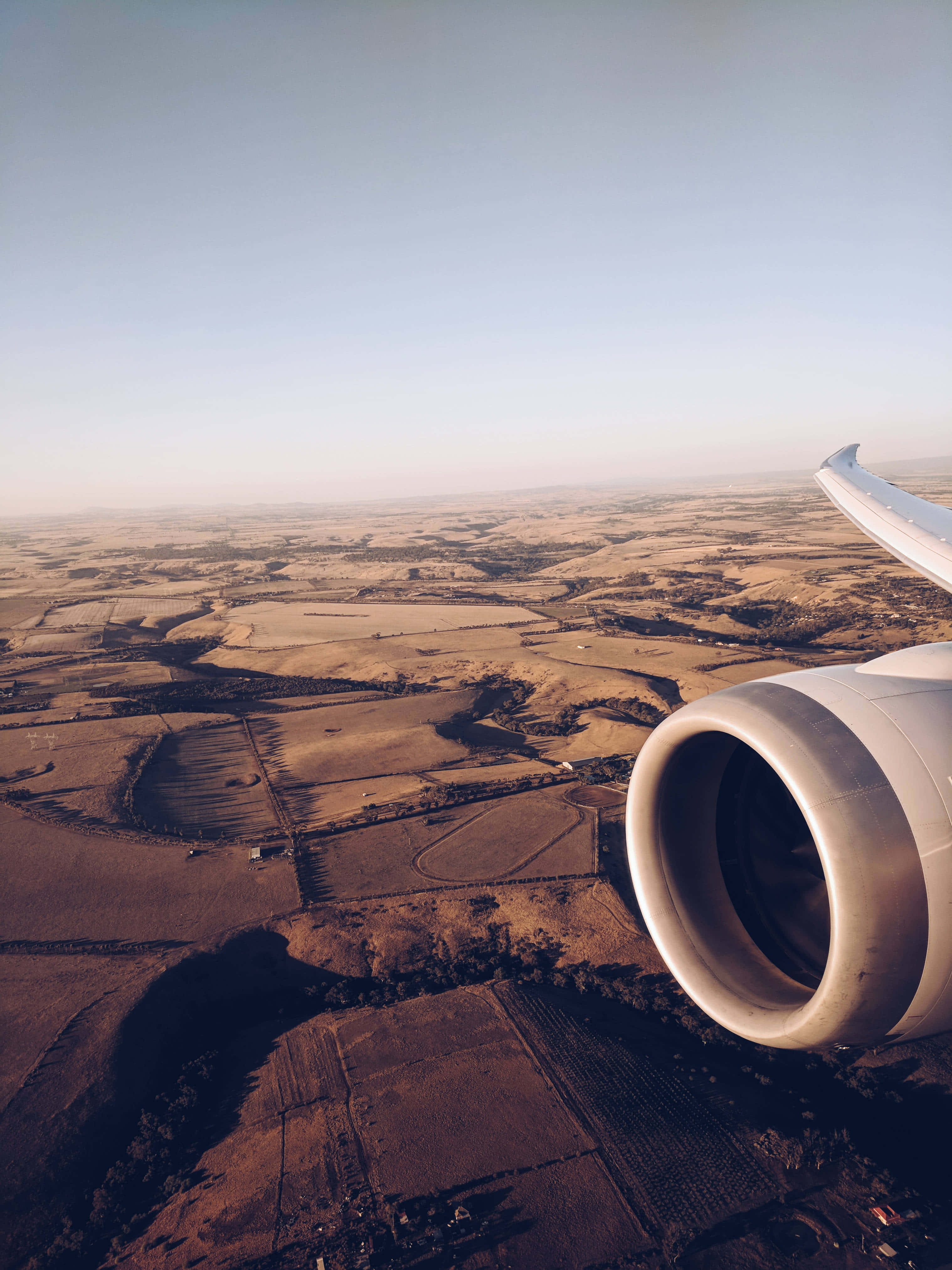4K Microsoft Flight Simulator Baggrund Flyvindue Udsigt Wallpapers