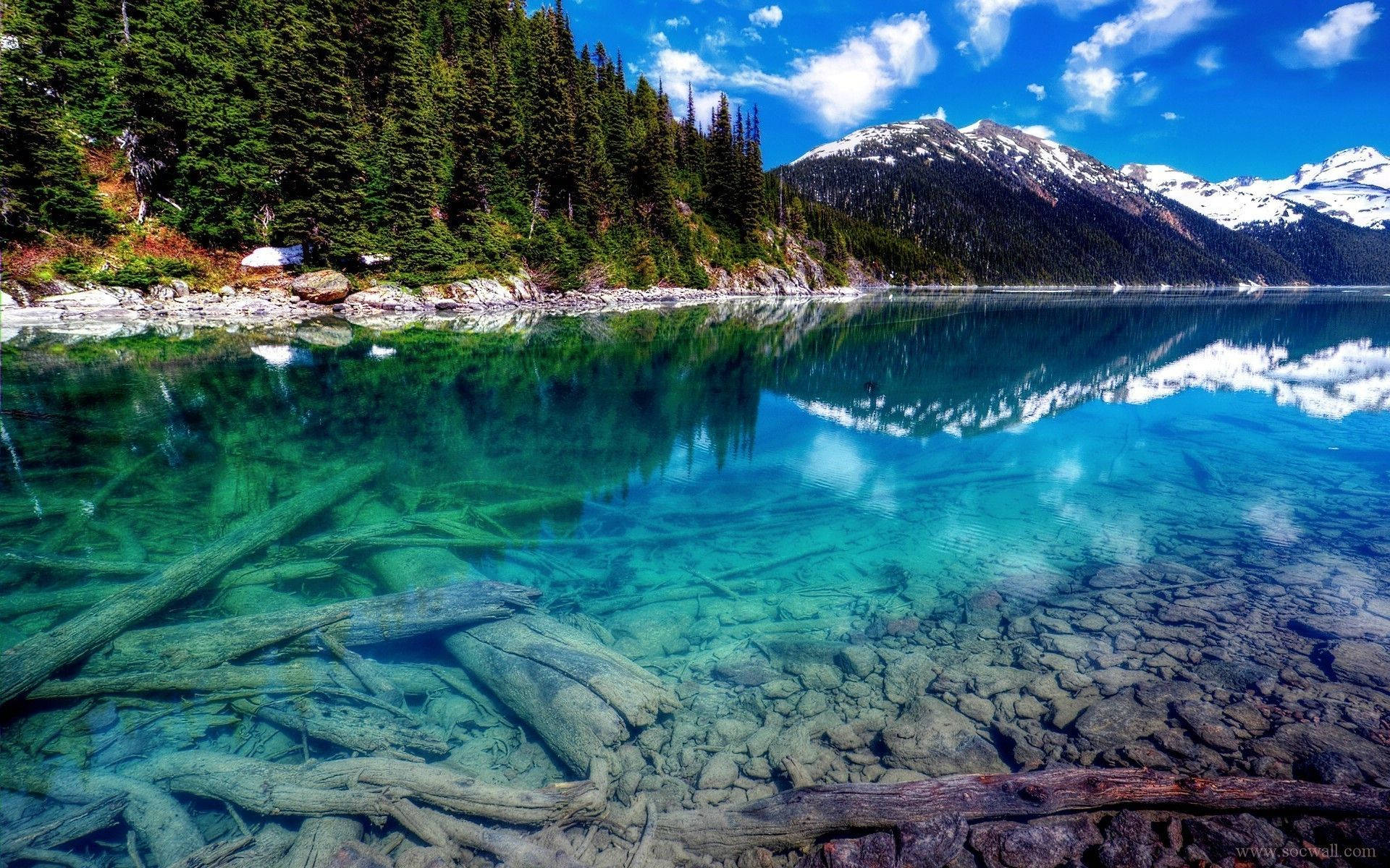 4K Natur Klart Vand Wallpapers
