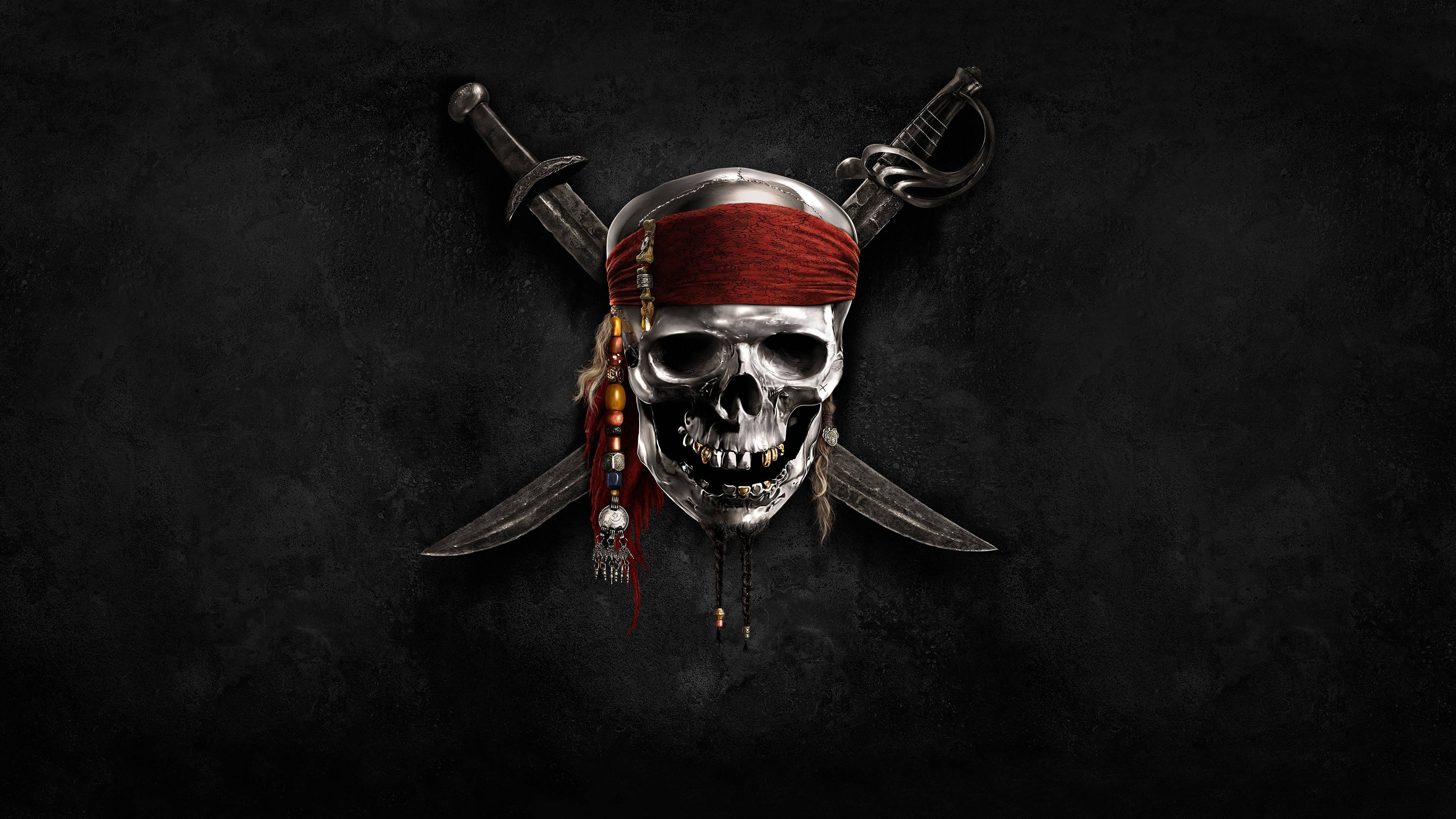 4K Pirateskalle Wallpapers