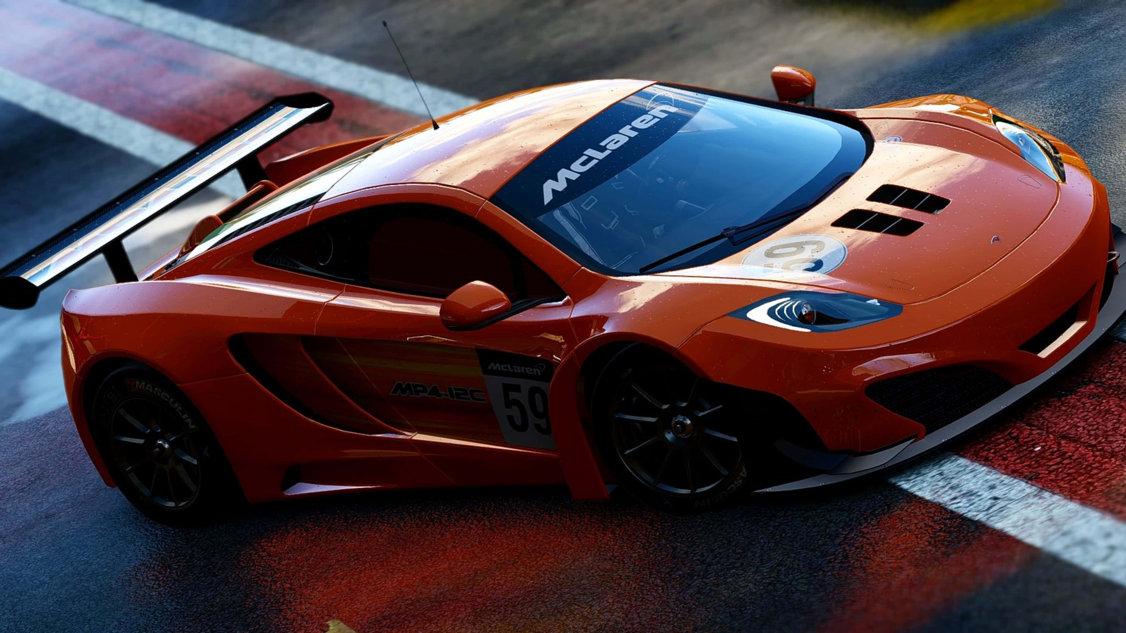 4K Project Cars Kobber McLaren 12C Baggrund Wallpapers