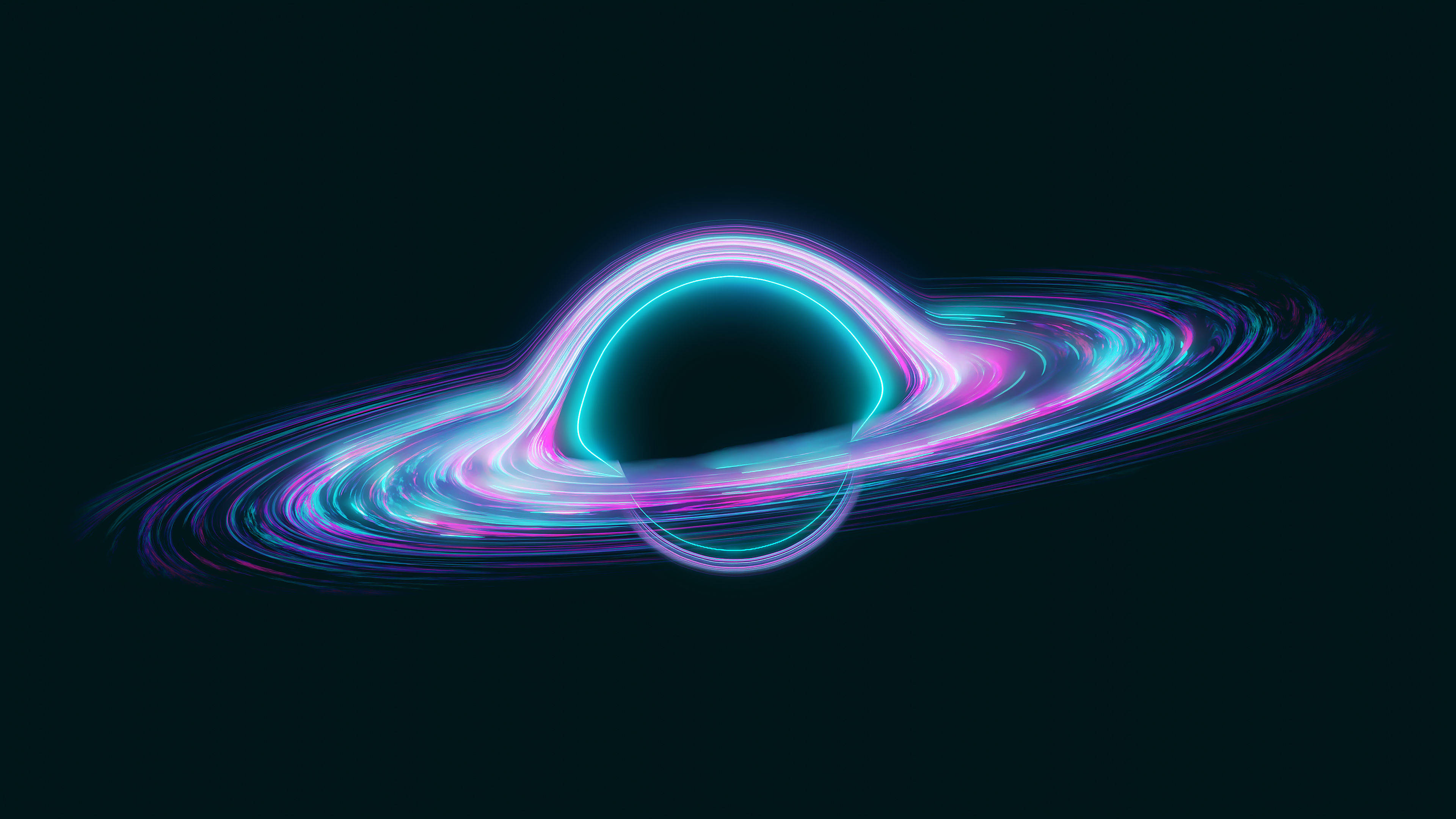 4K Sort Hul Neon Wallpapers