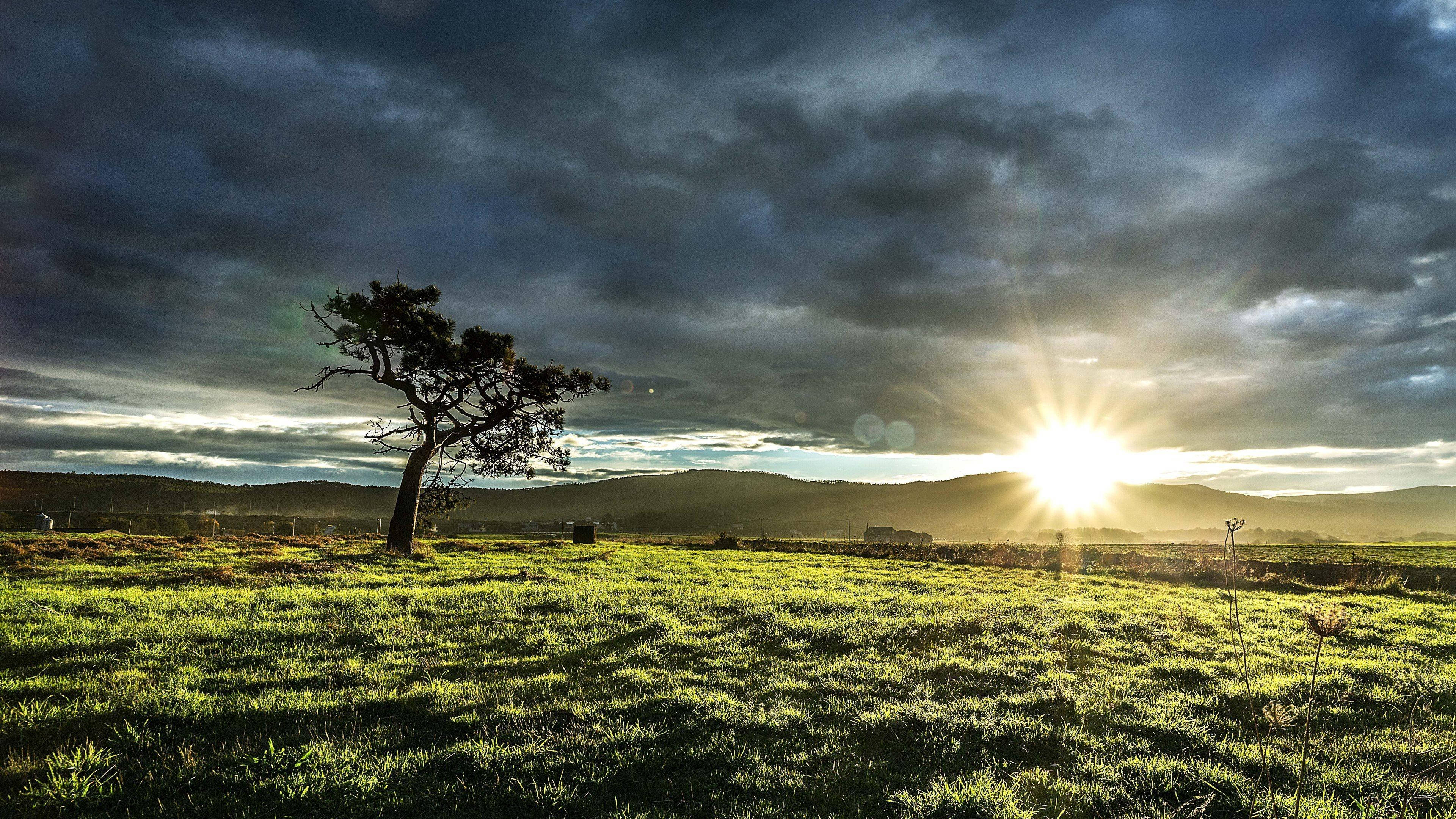 4K Ultra HD 2160p solnedgang Wallpapers