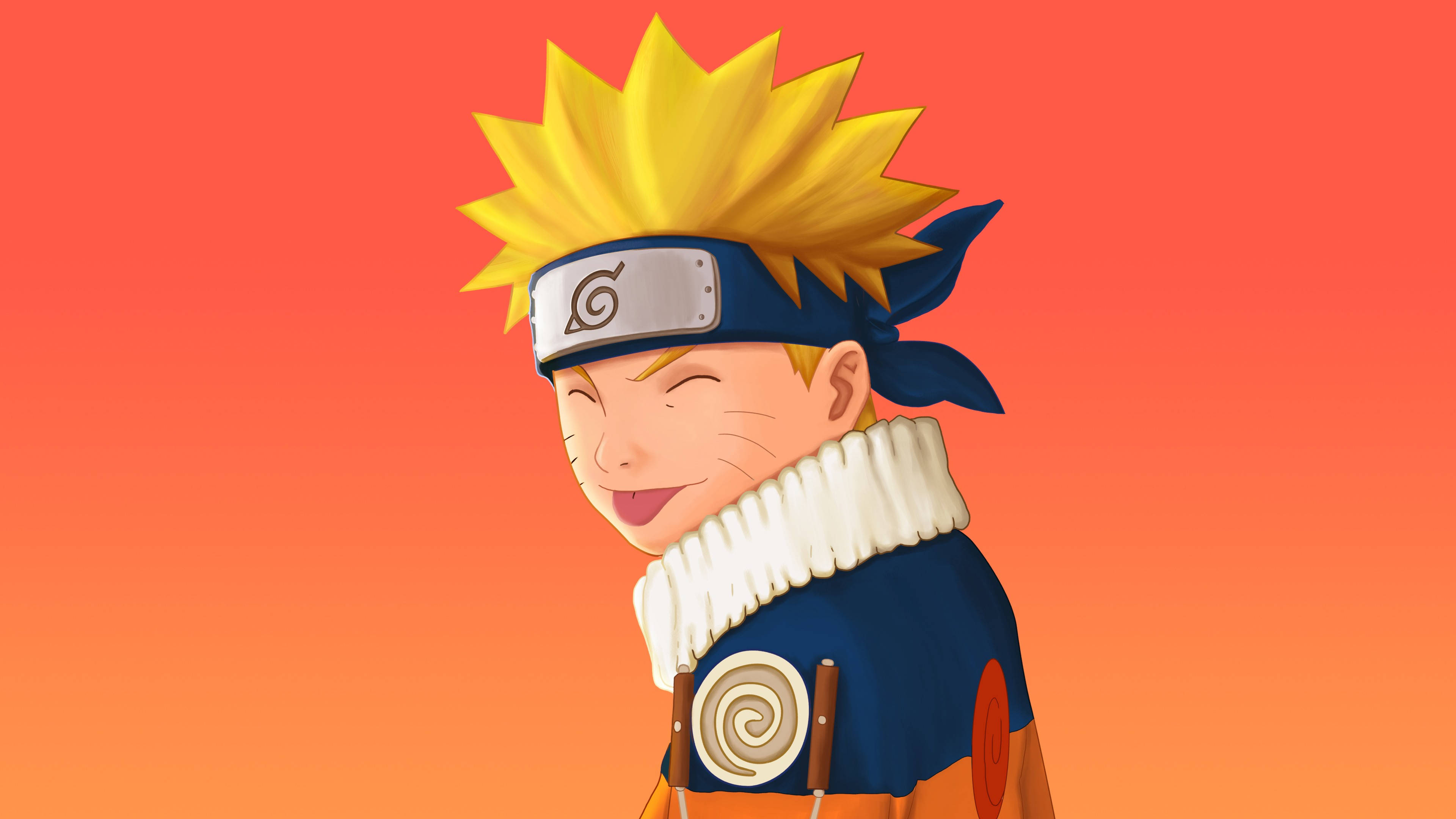 4K Ultra HD Naruto med tungen ud Wallpapers