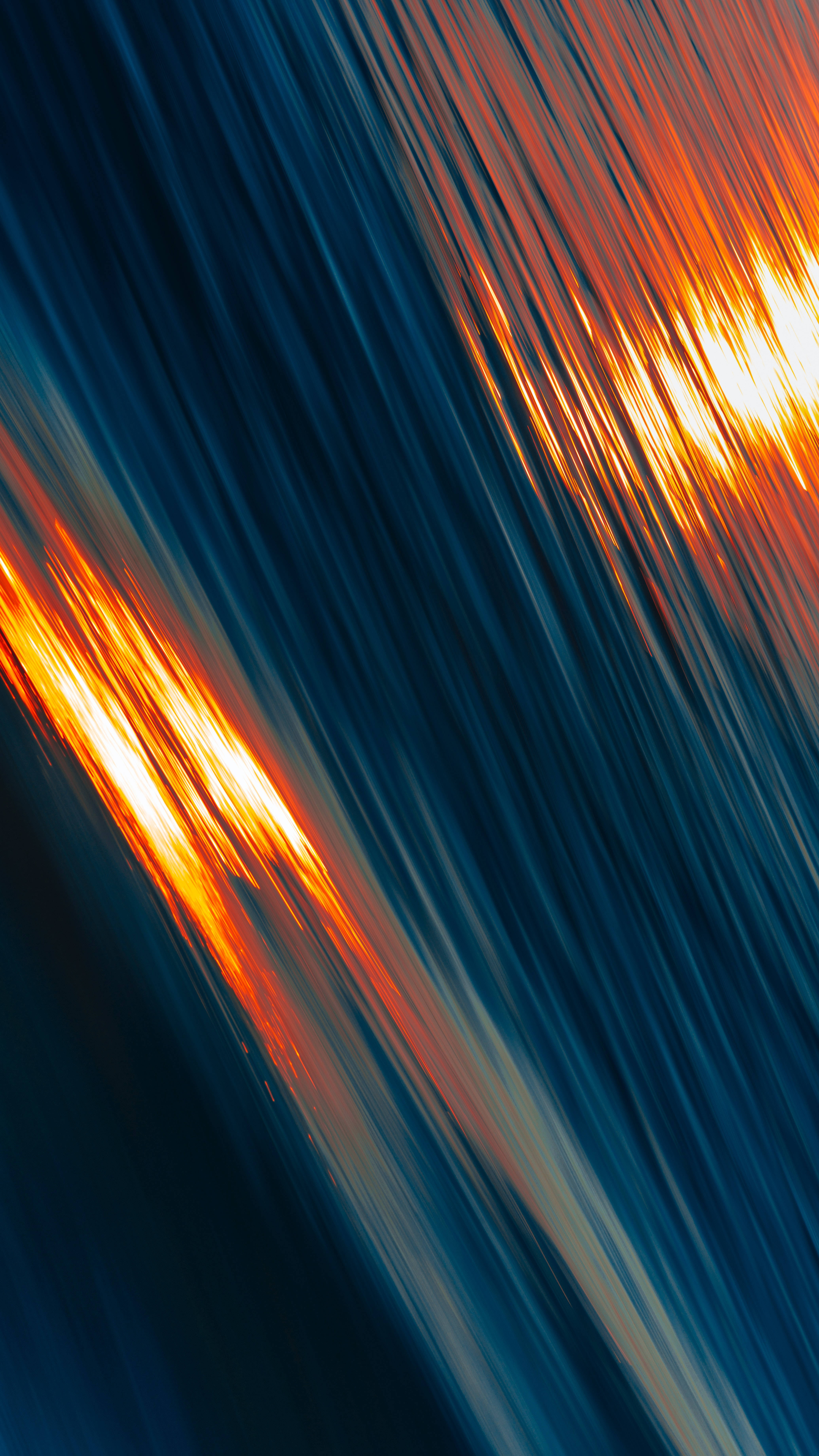 4K Ultra HD telefon skinnende linjer Wallpapers