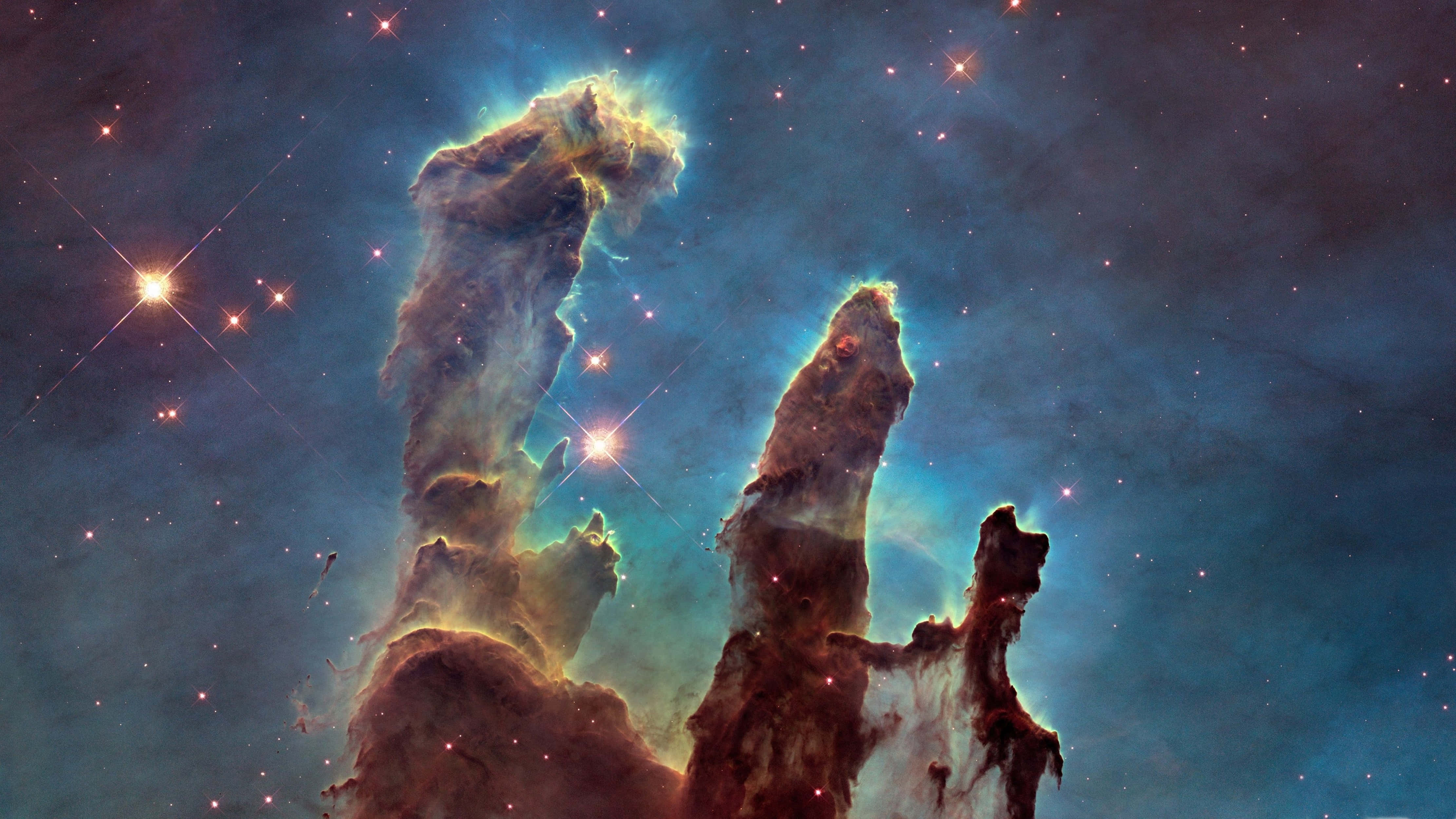 4K Univers Elefant-Snabel-Lignende Tåge Wallpapers