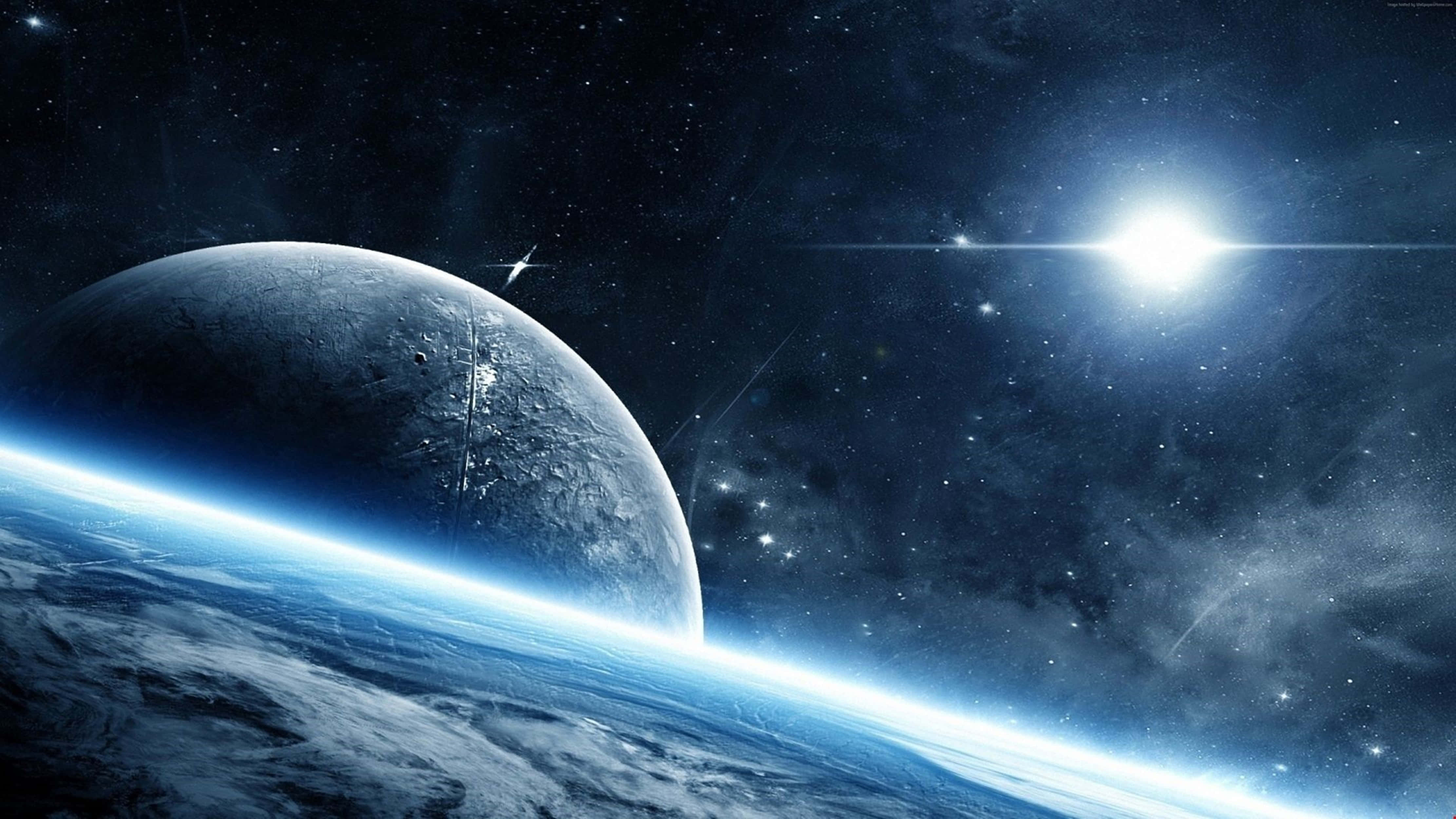 4K Univers Jorden i Rummet Wallpapers