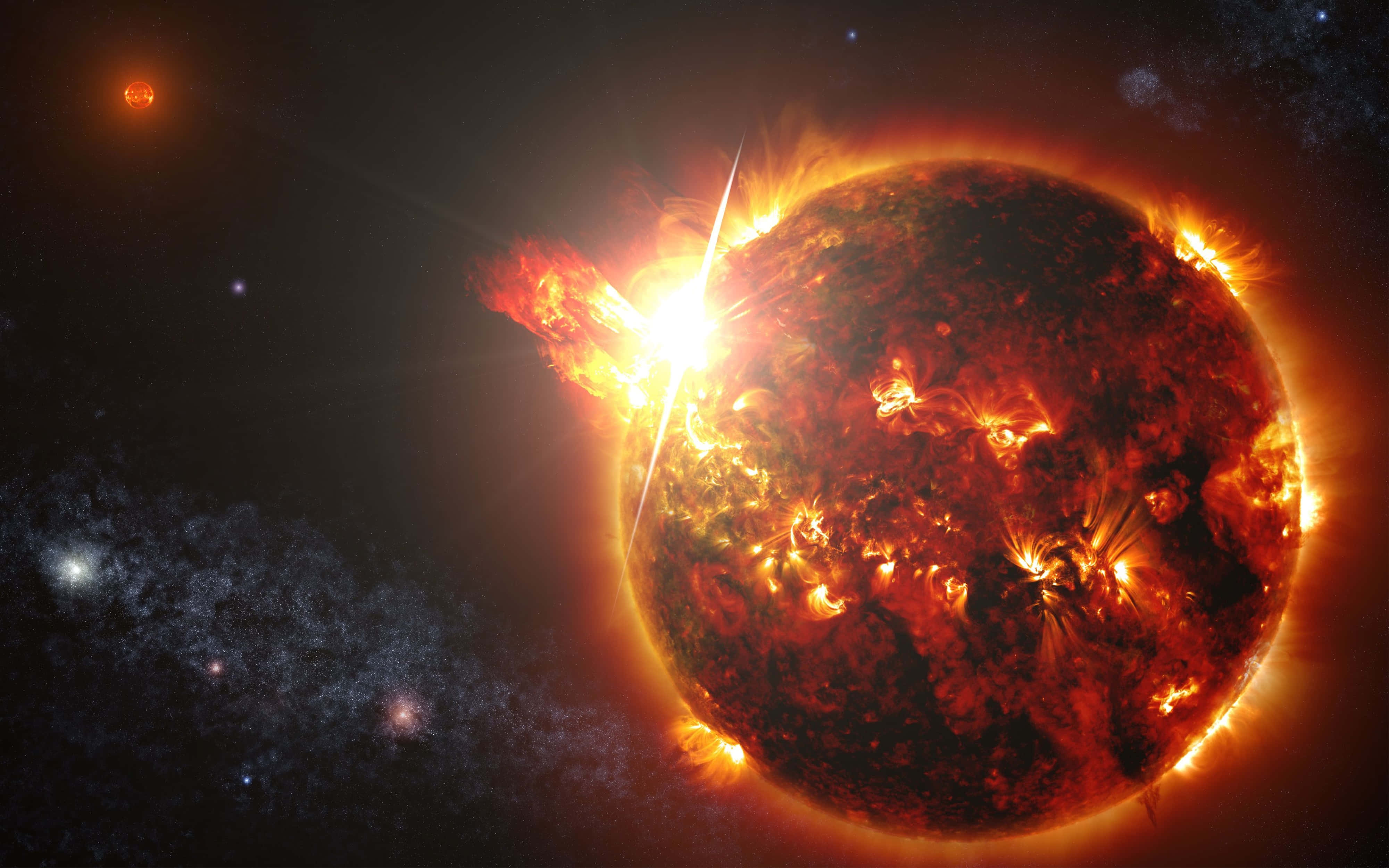 4K Univers Koronamasseudbrud Wallpapers