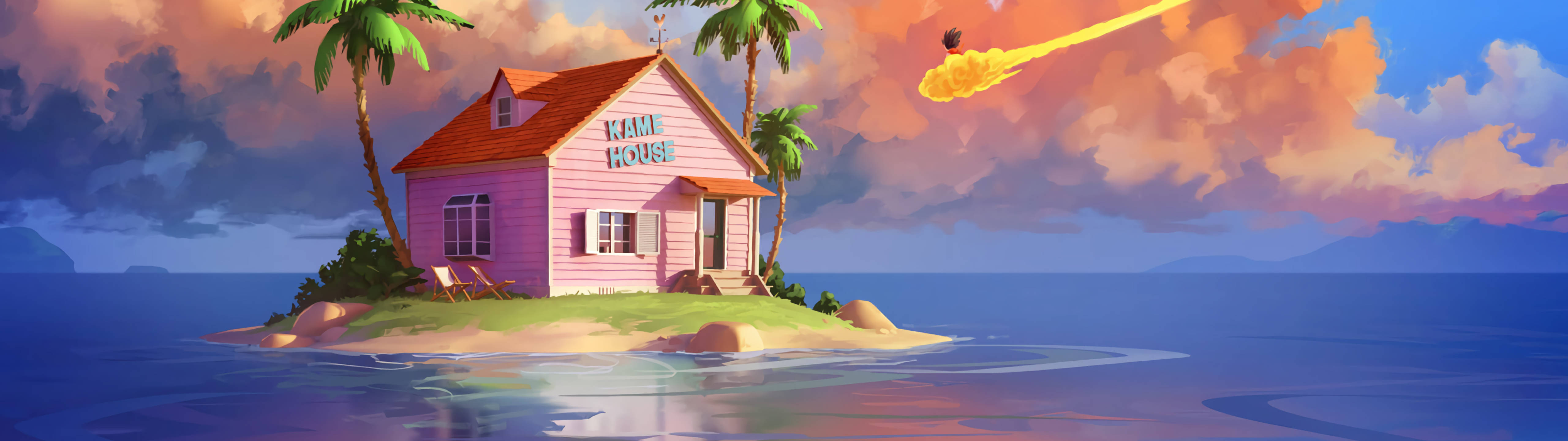 5120x1440 Spil Kame Hus Dragonball Z Wallpapers