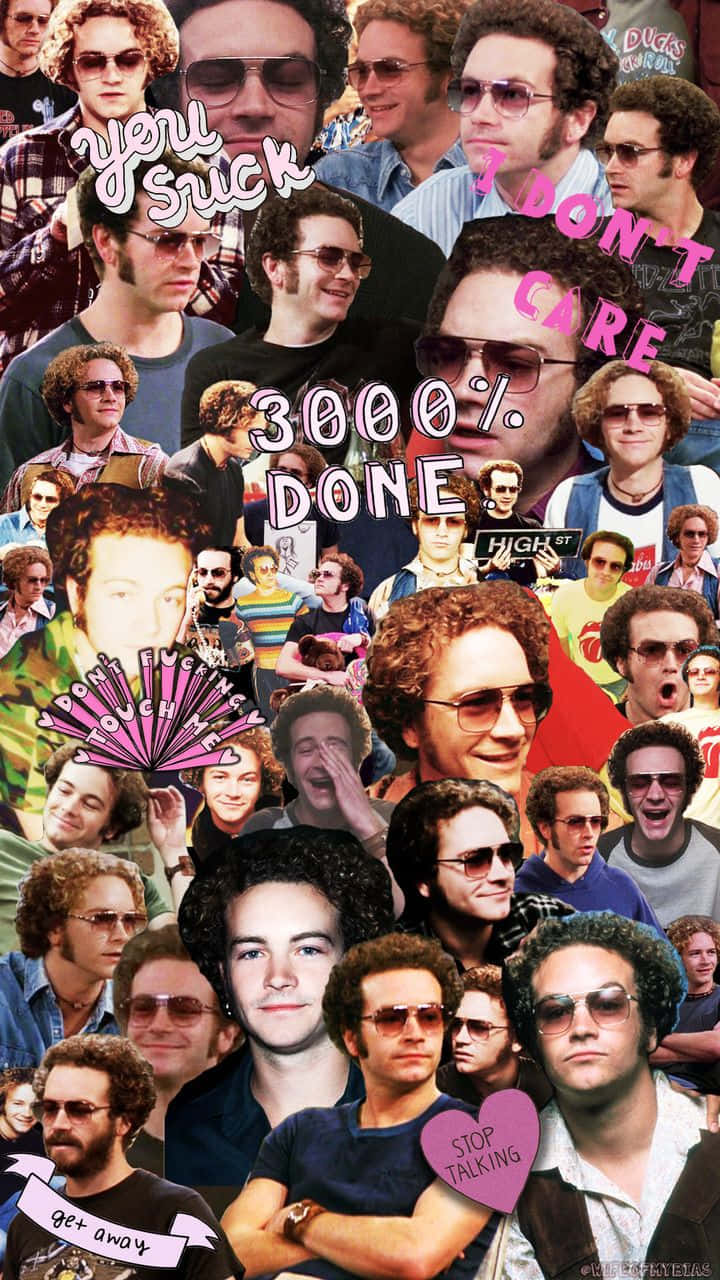 70'er æstetik skrivebord fra That '70s Show med Steve Hyde Wallpapers