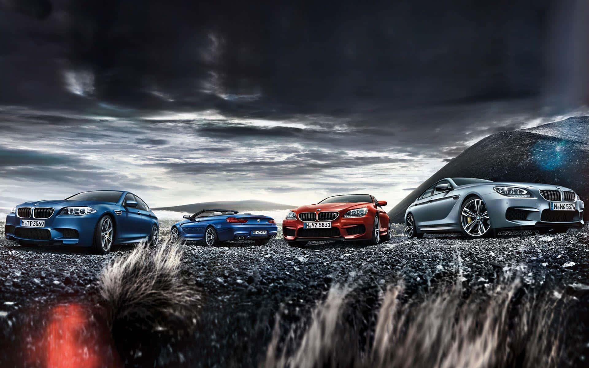 720p M Serie Baggrund Forskellige Farver BMW M Biler Wallpapers
