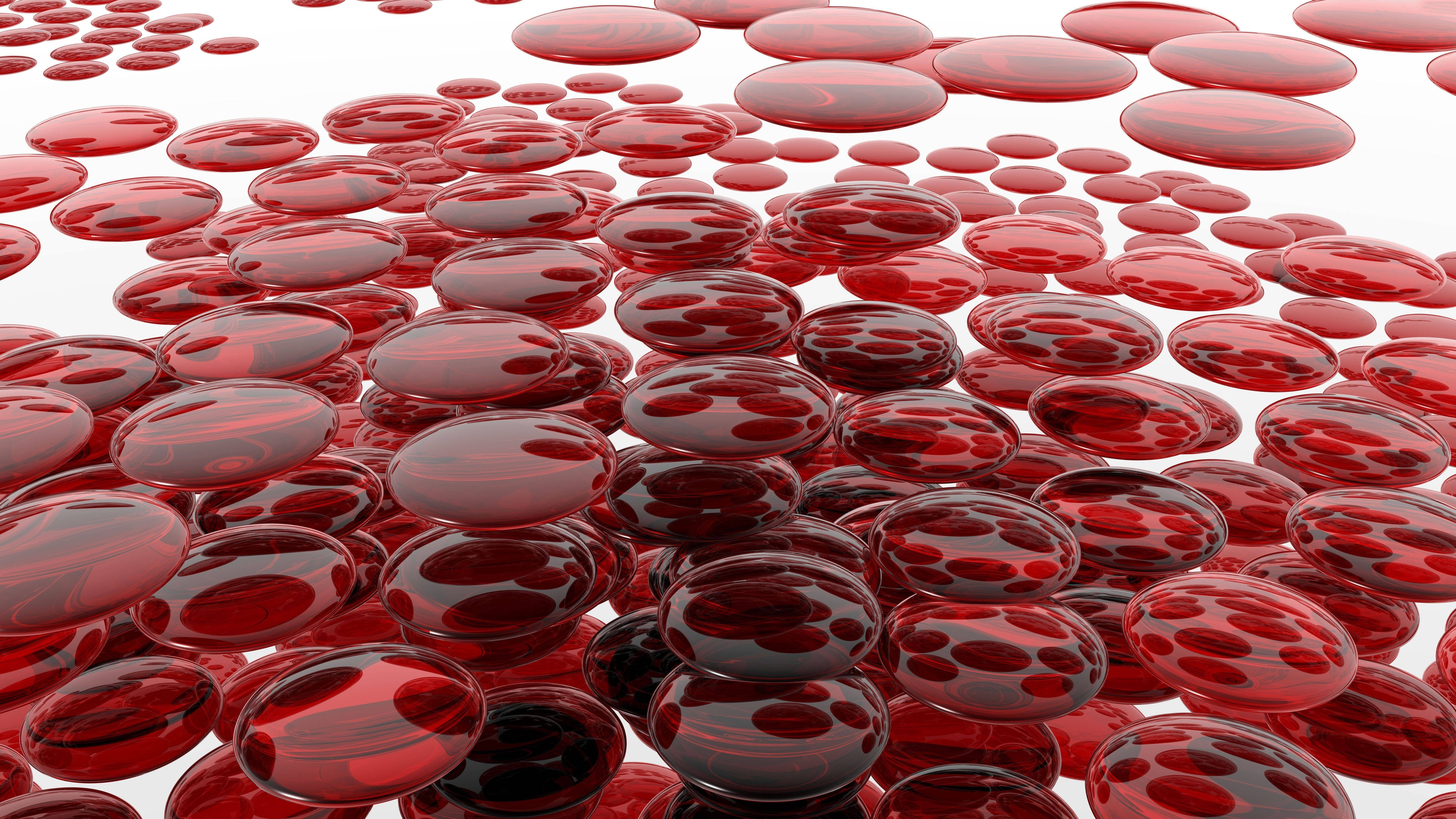 8K 7680x4320 Ultra HD skrivebordsbaggrund med blod Wallpapers