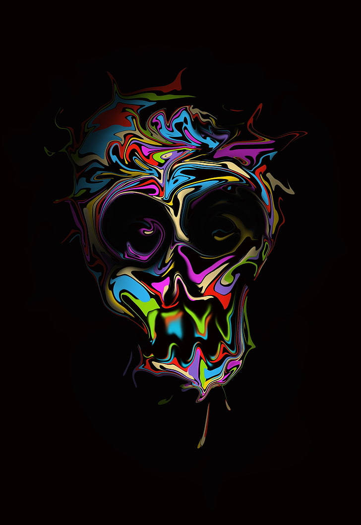 8K iPhone Trippy Kranium Wallpapers