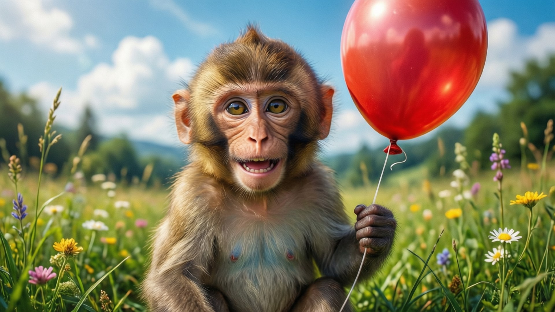 Abe med ballon Wallpapers