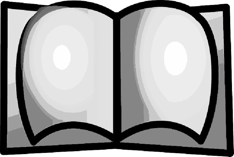 Åben bog clipart vektor Wallpapers