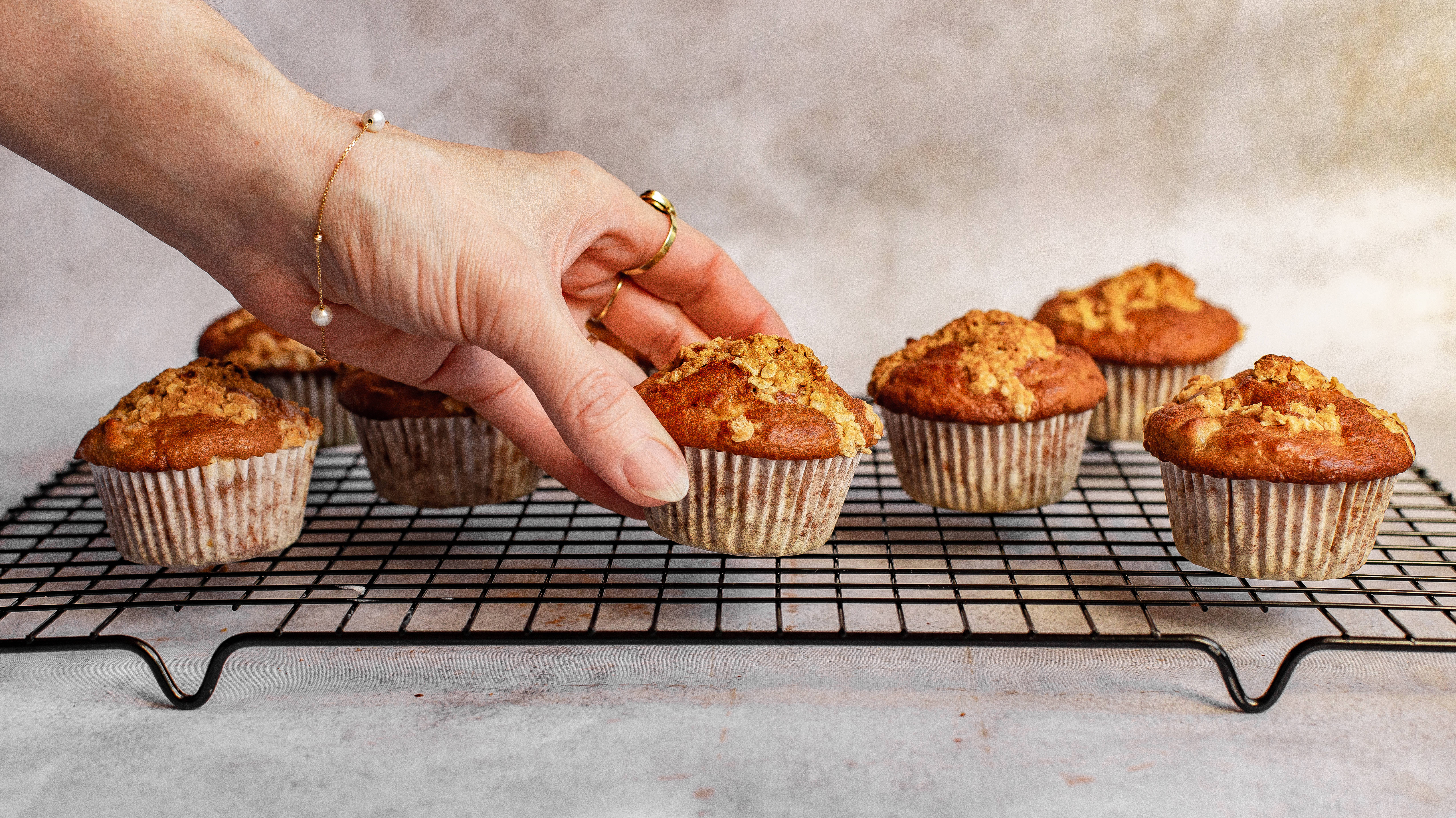 Abrikosristede muffins Wallpapers