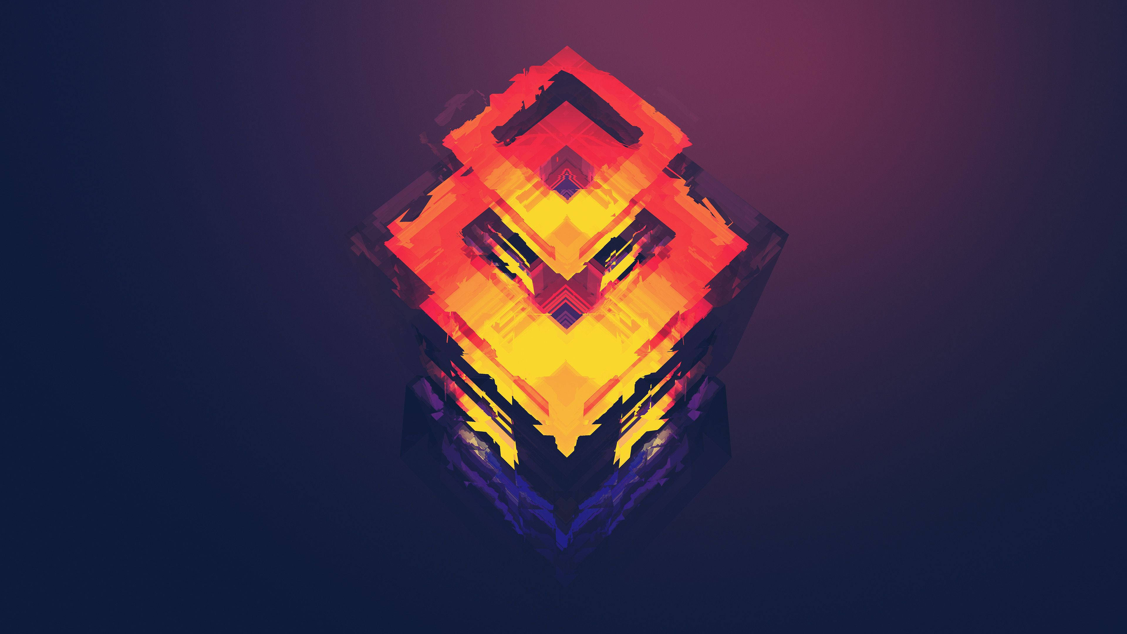 Abstrakt 4K Polygon Kunst Wallpapers