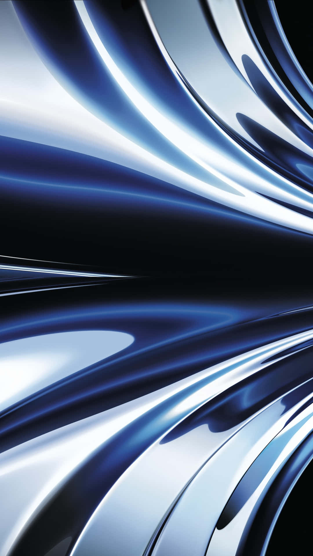 Abstrakt baggrund med blå hvirvler Wallpapers