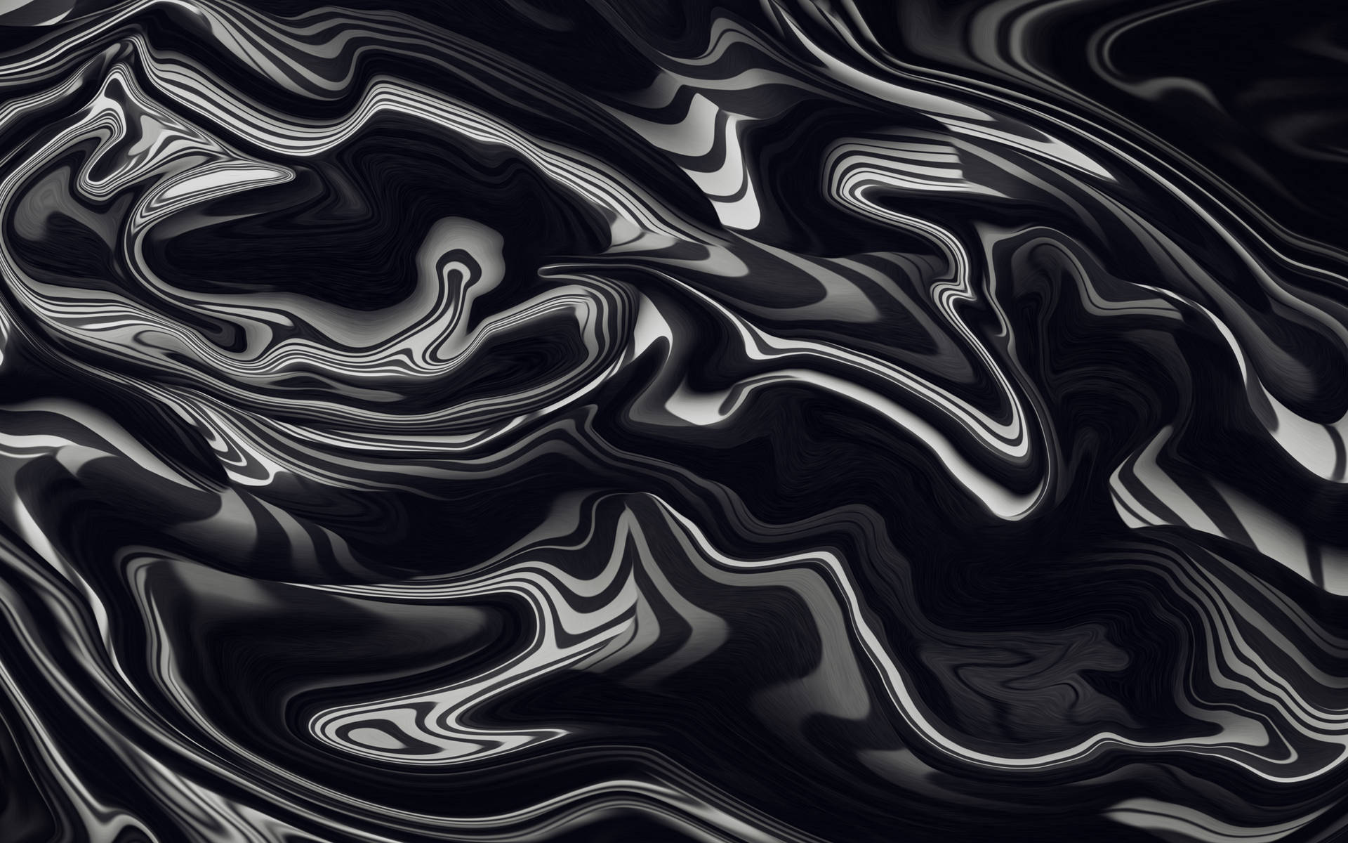 Abstrakt sort Mac farve flydende — Sort Wallpapers