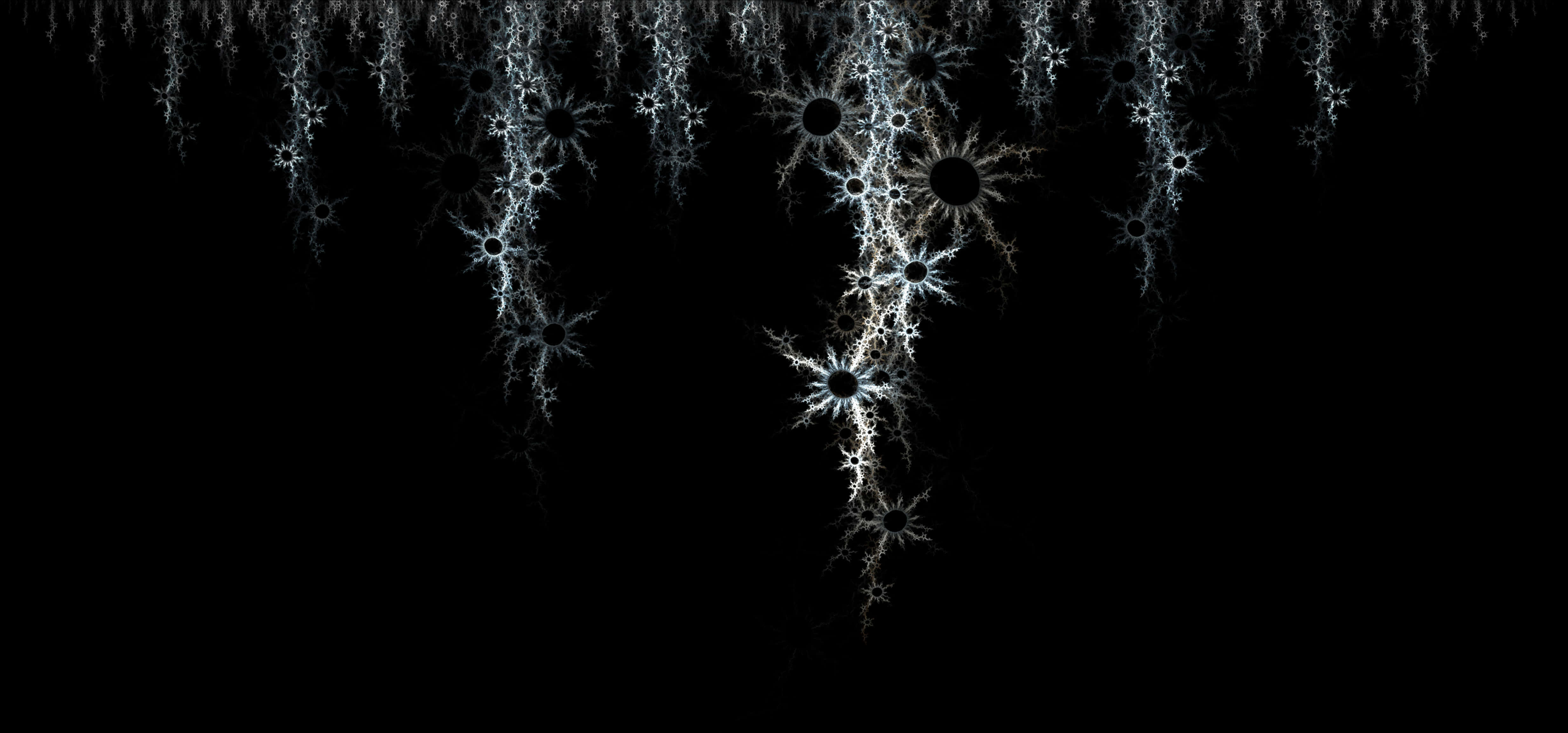 Abstrakt fraktal lysdisplay Wallpapers
