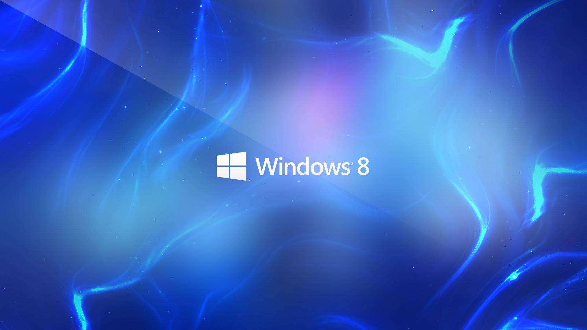 Abstrakt glødende linjer Windows 8 baggrund Wallpapers