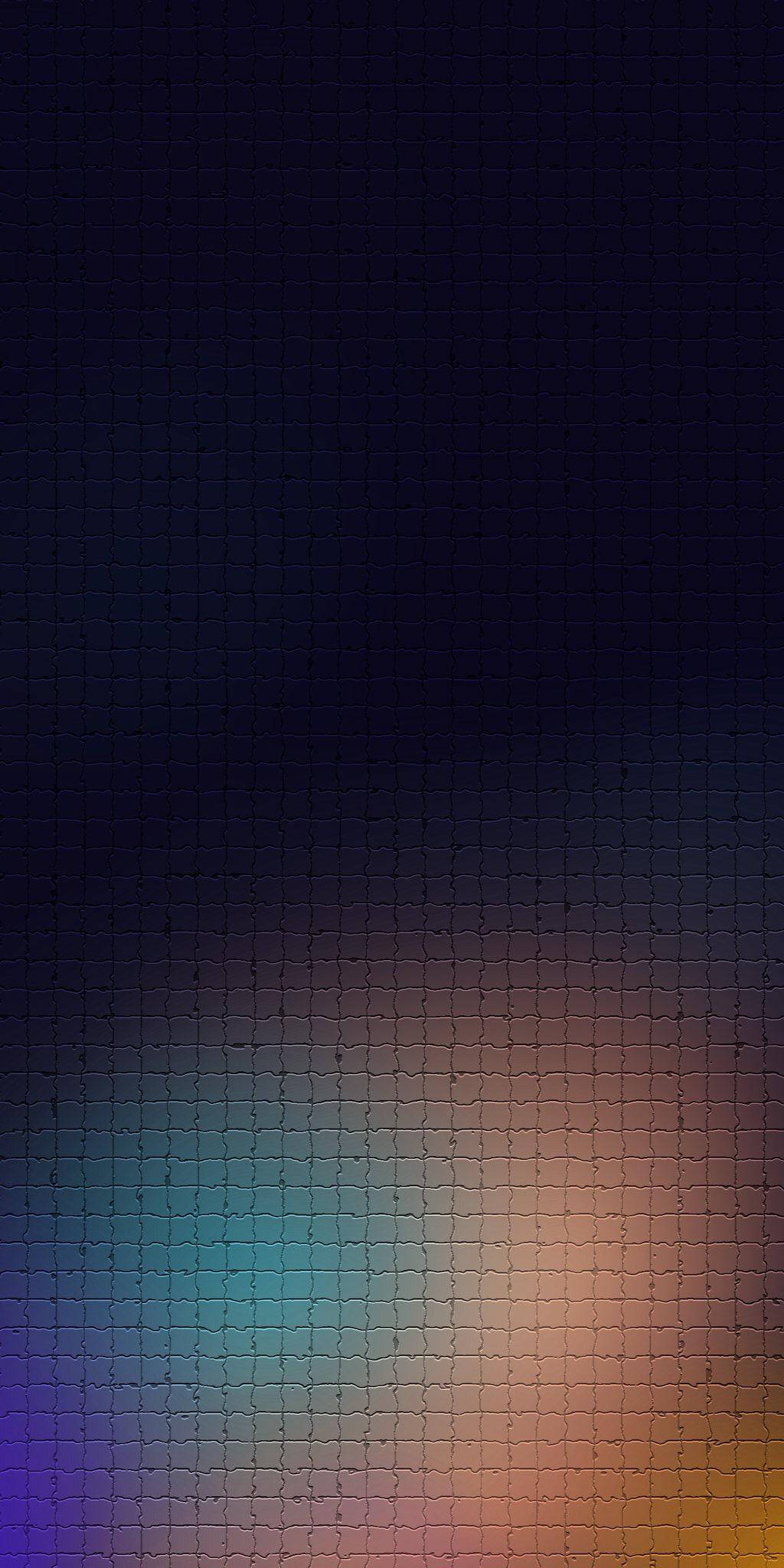 Abstrakt holografisk farve mørk tilstand Wallpapers