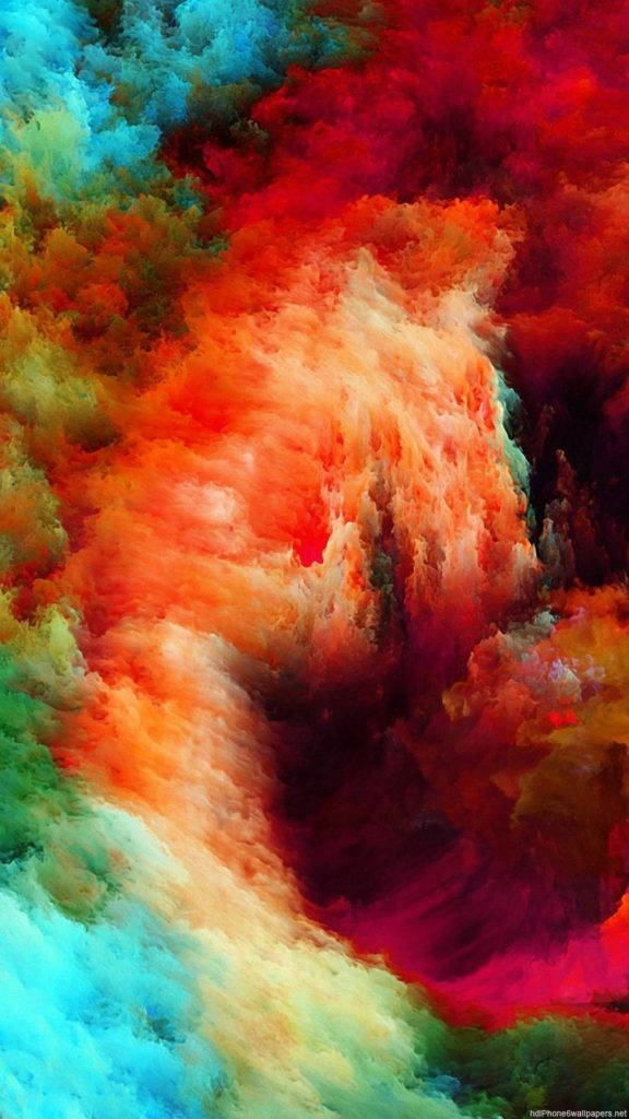 Abstrakt iPhone Havstænk Wallpapers
