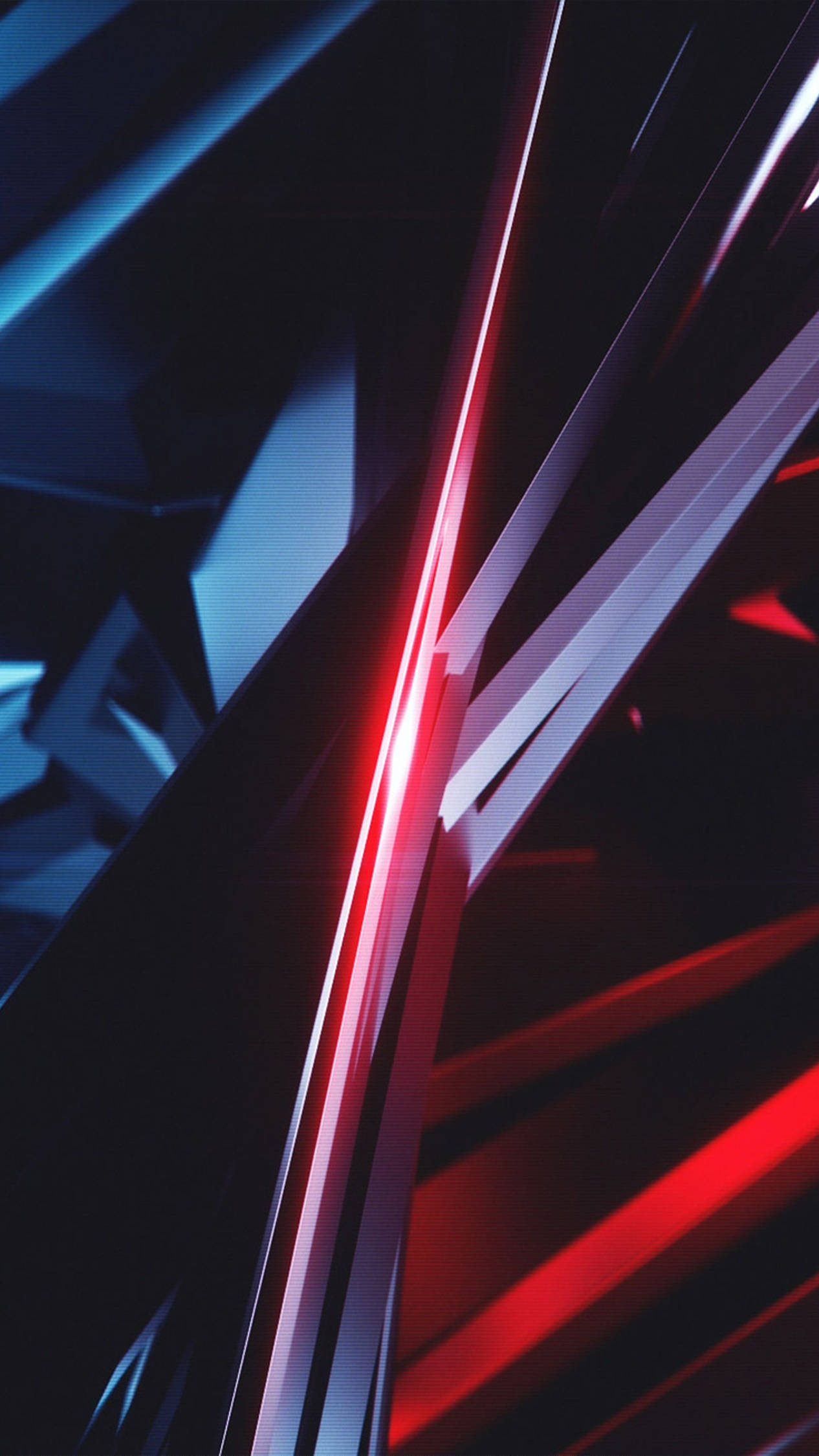 Abstrakt neonrød metalbaggrund med abstrakt Android-logo i 4K-kvalitet Wallpapers