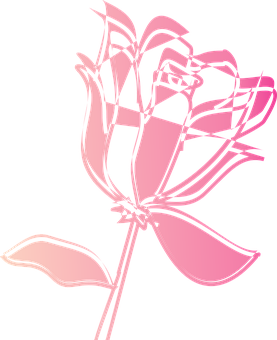 Abstrakt pink rose vektorkunst Wallpapers